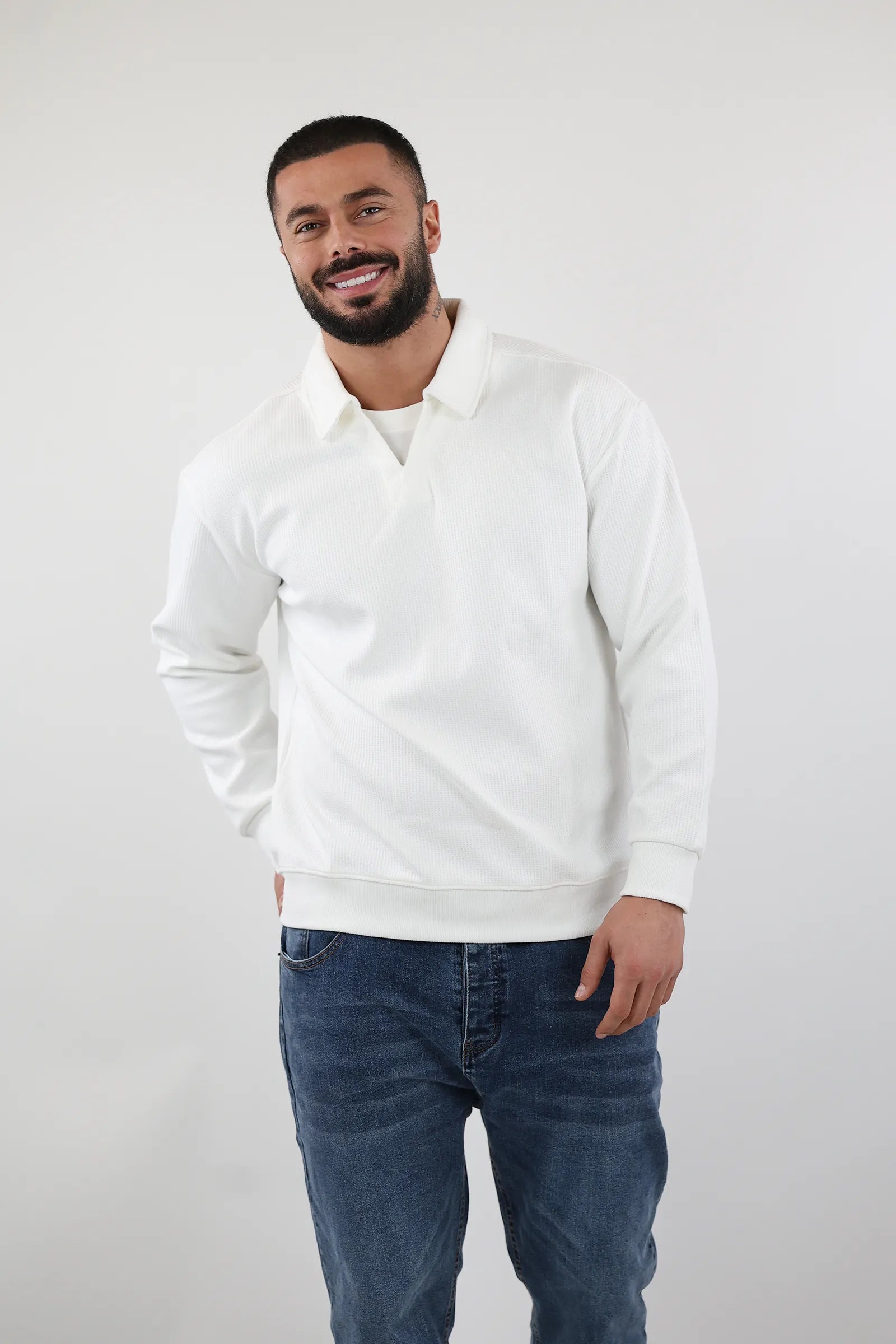 XHEMPER RIBBED POLO