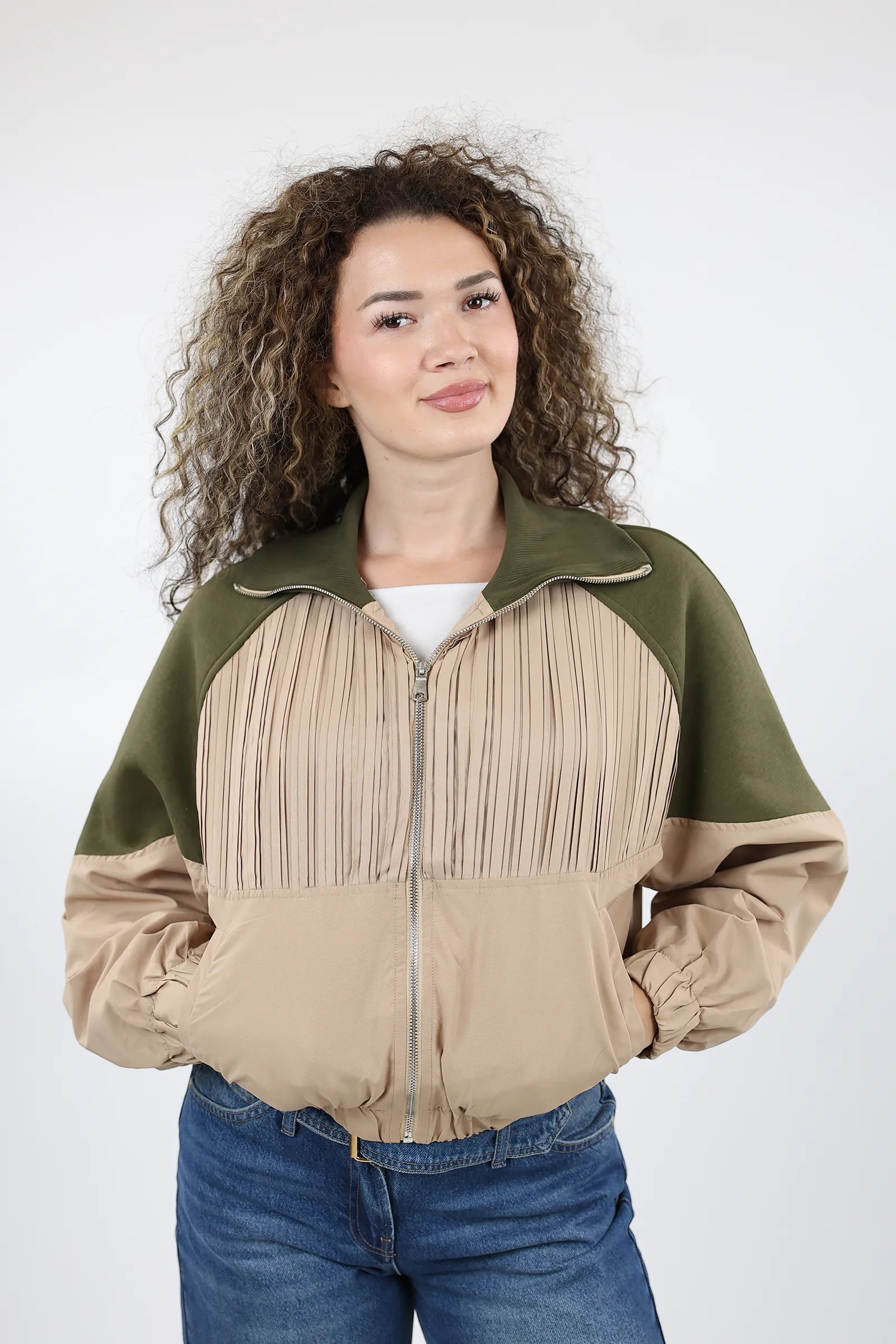 MANTIL CHIC ZIP UP