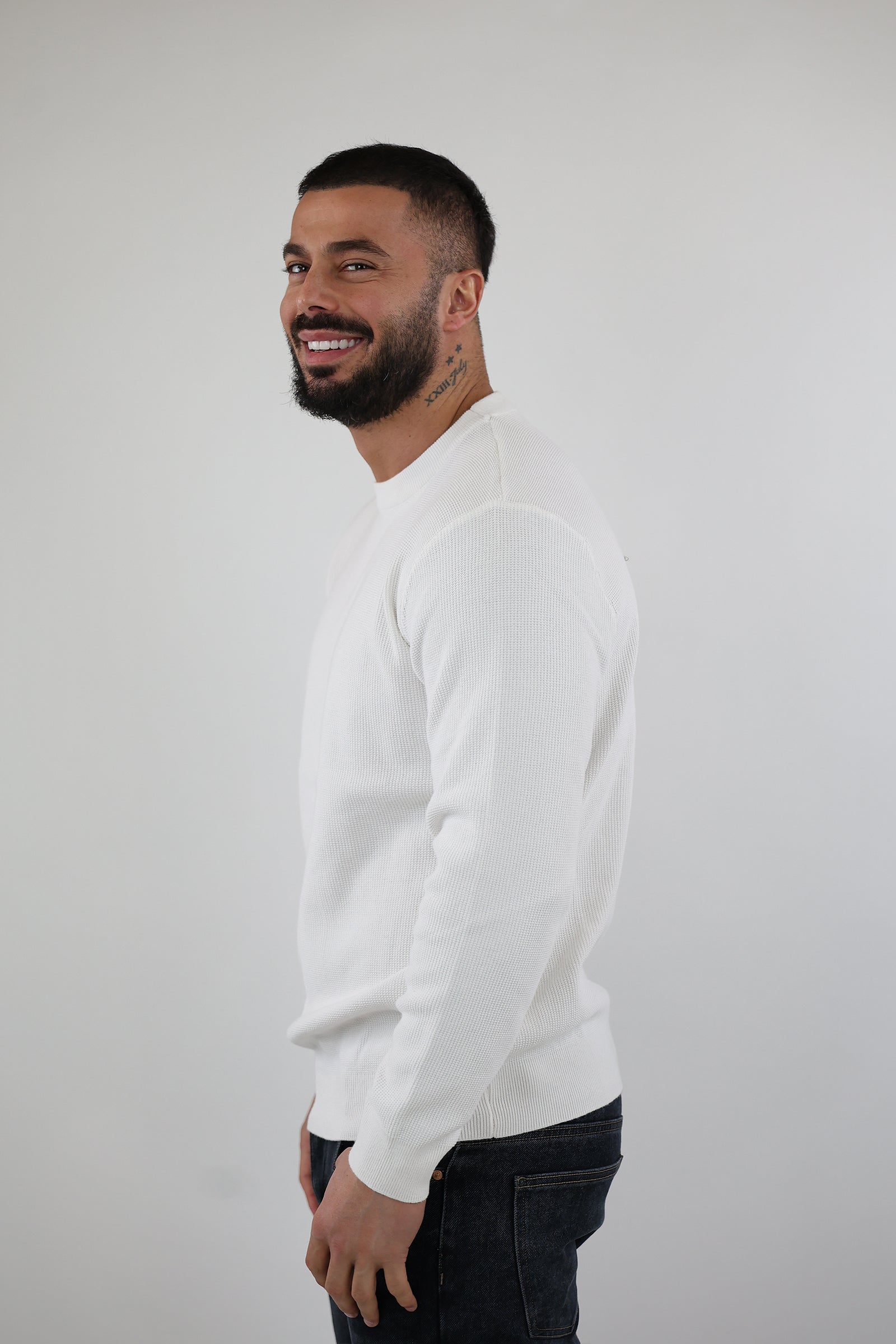 XHEMPER RIBBED CREWNECK