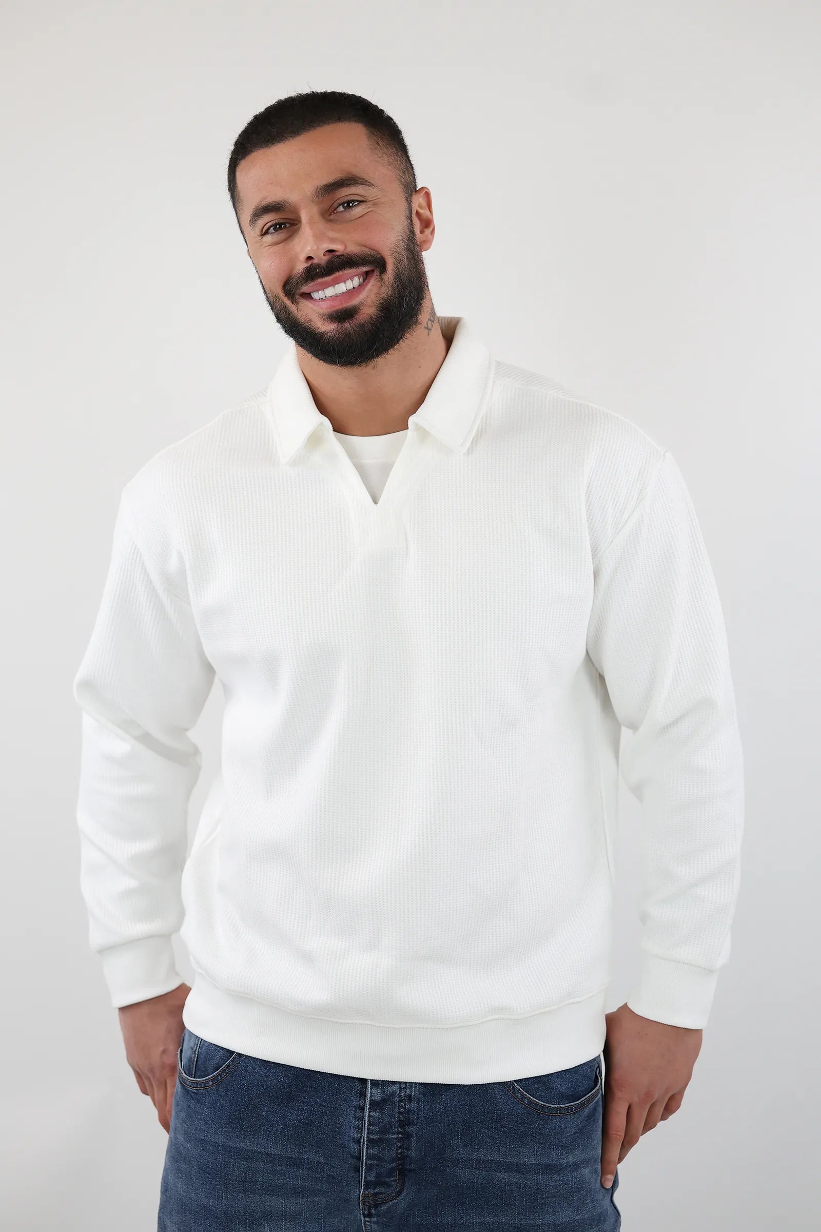 XHEMPER RIBBED POLO