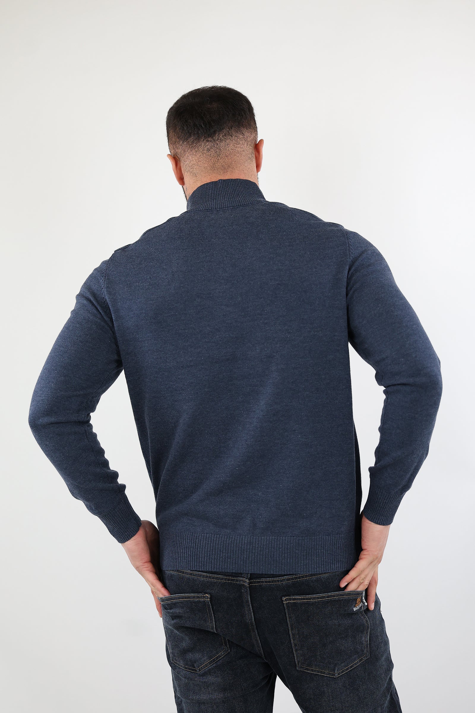 XHEMPER BUTTON UP MOCK