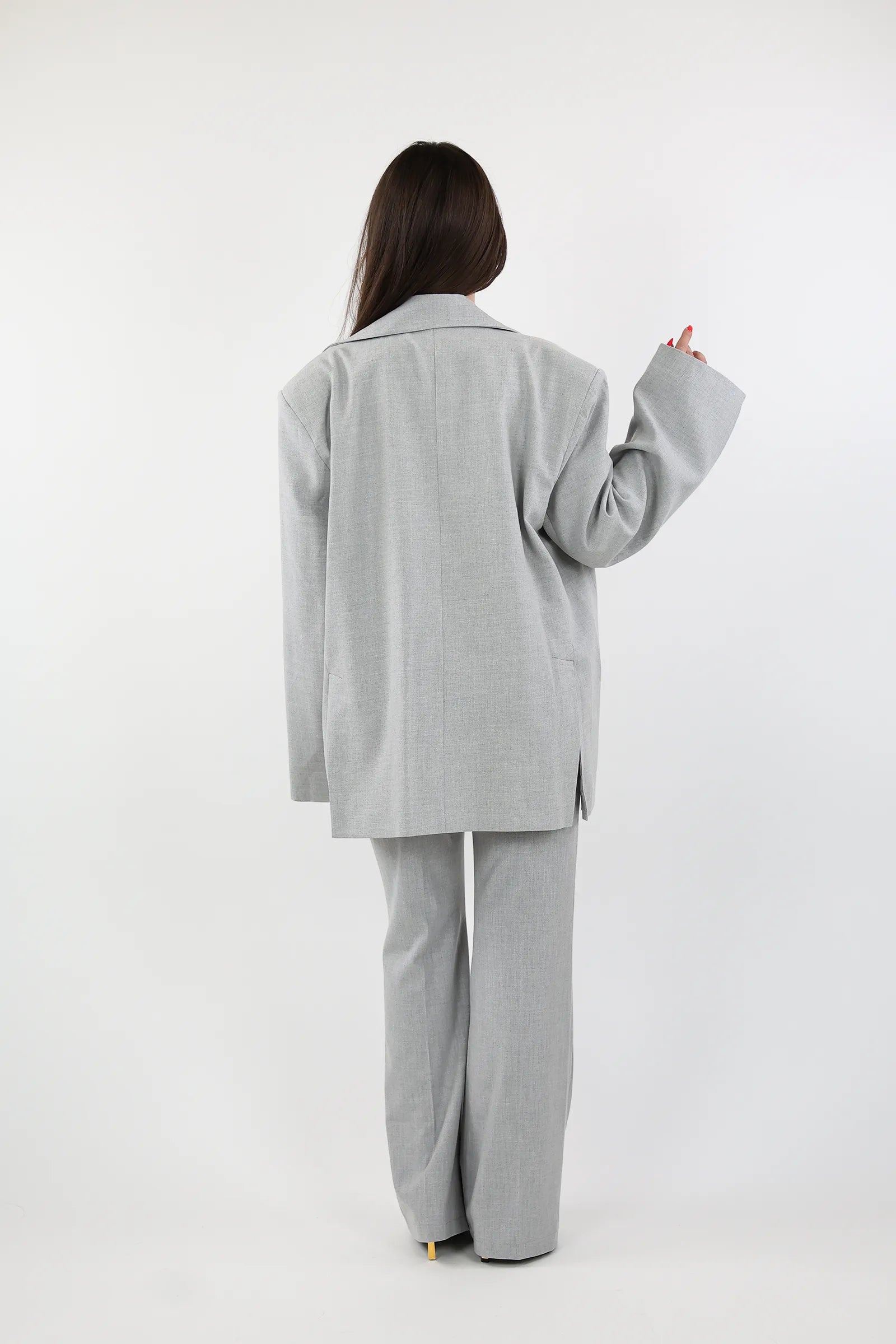 SAKO OVERSIZED LIGHT GREY
