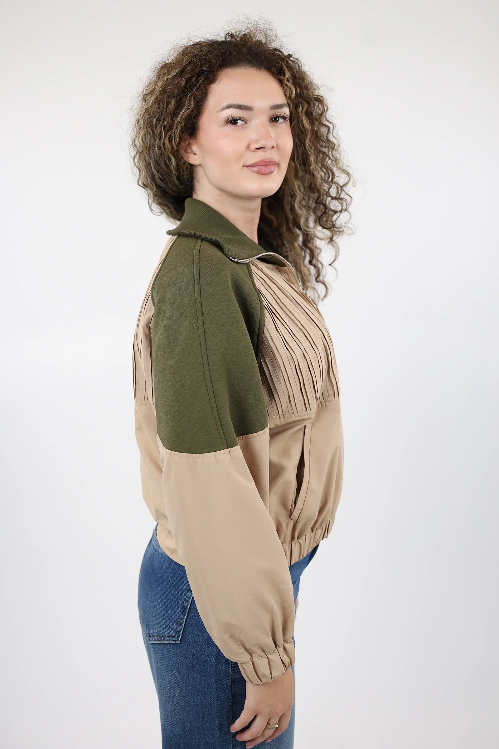 MANTIL CHIC ZIP UP
