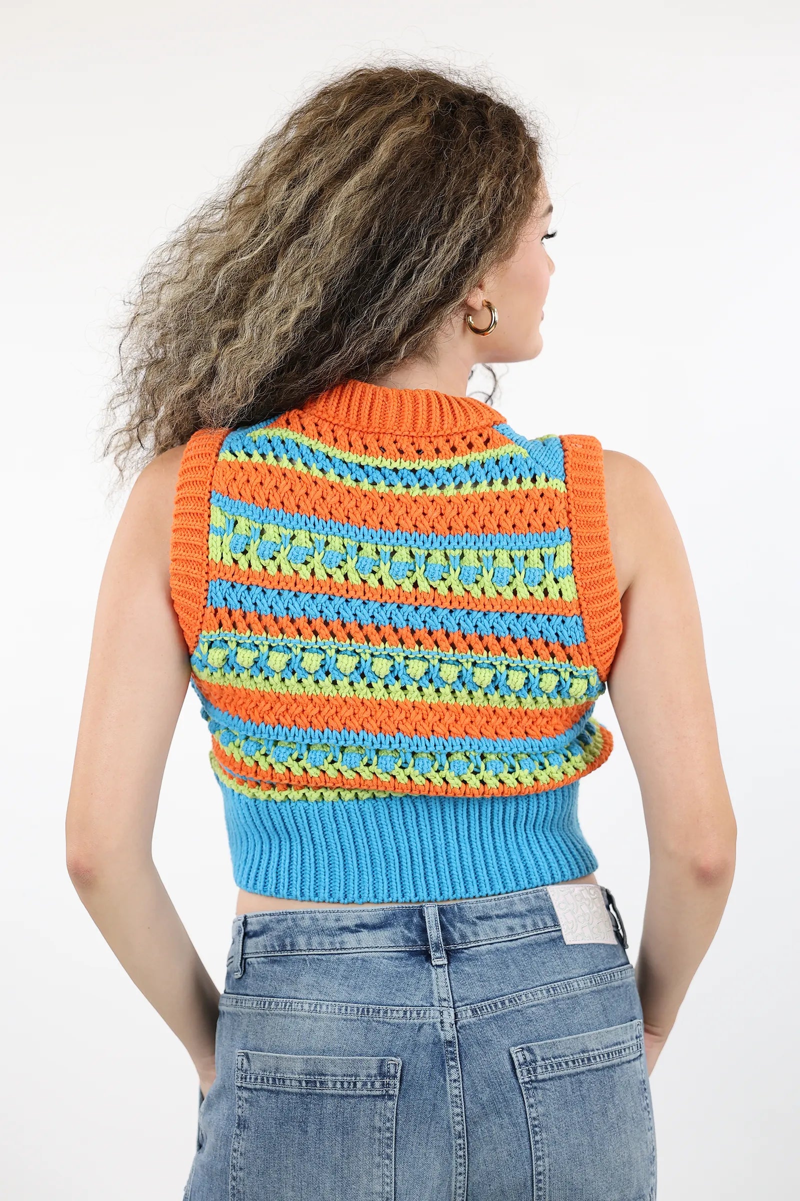 JELEK ORANGE CROCHET