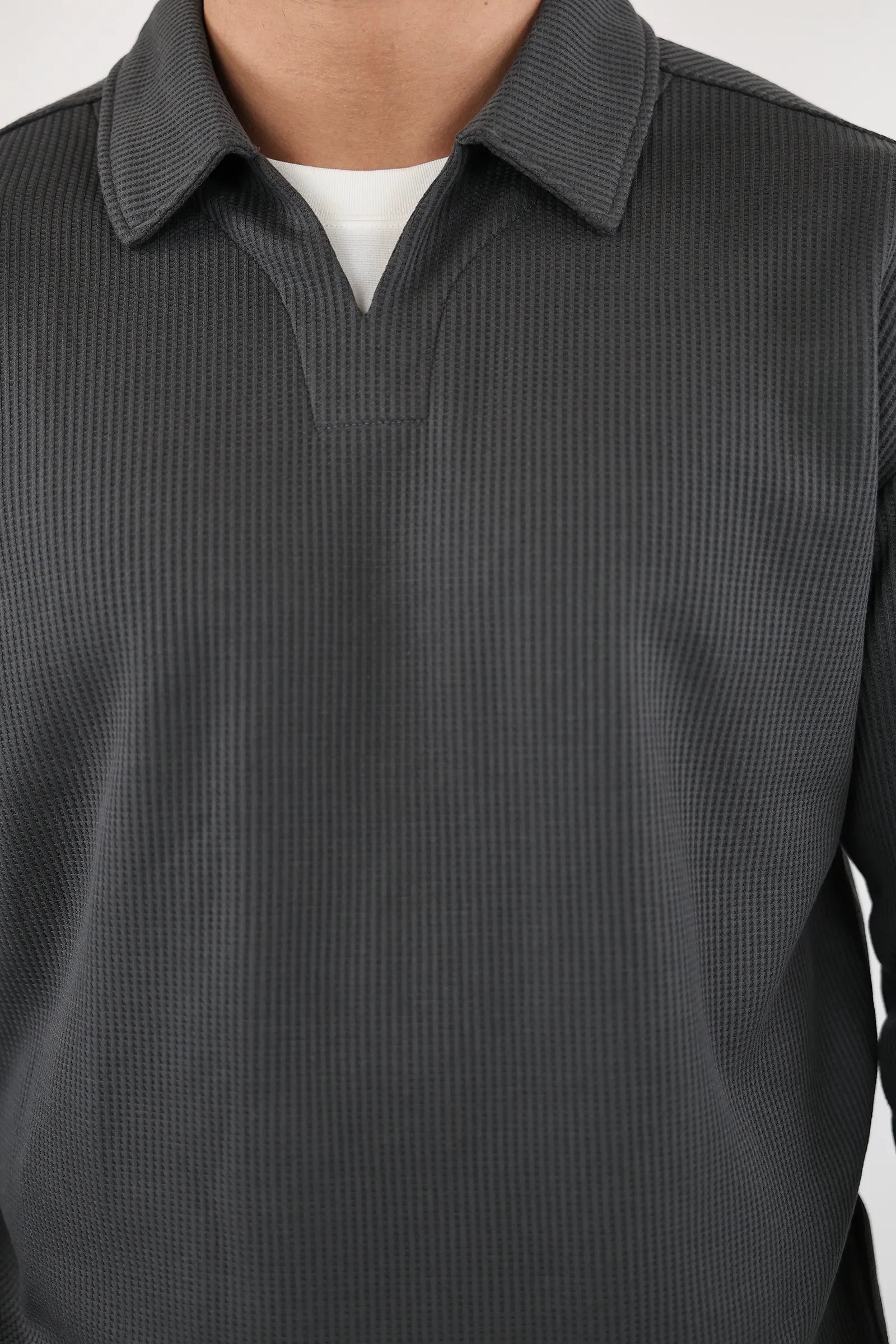 XHEMPER RIBBED POLO