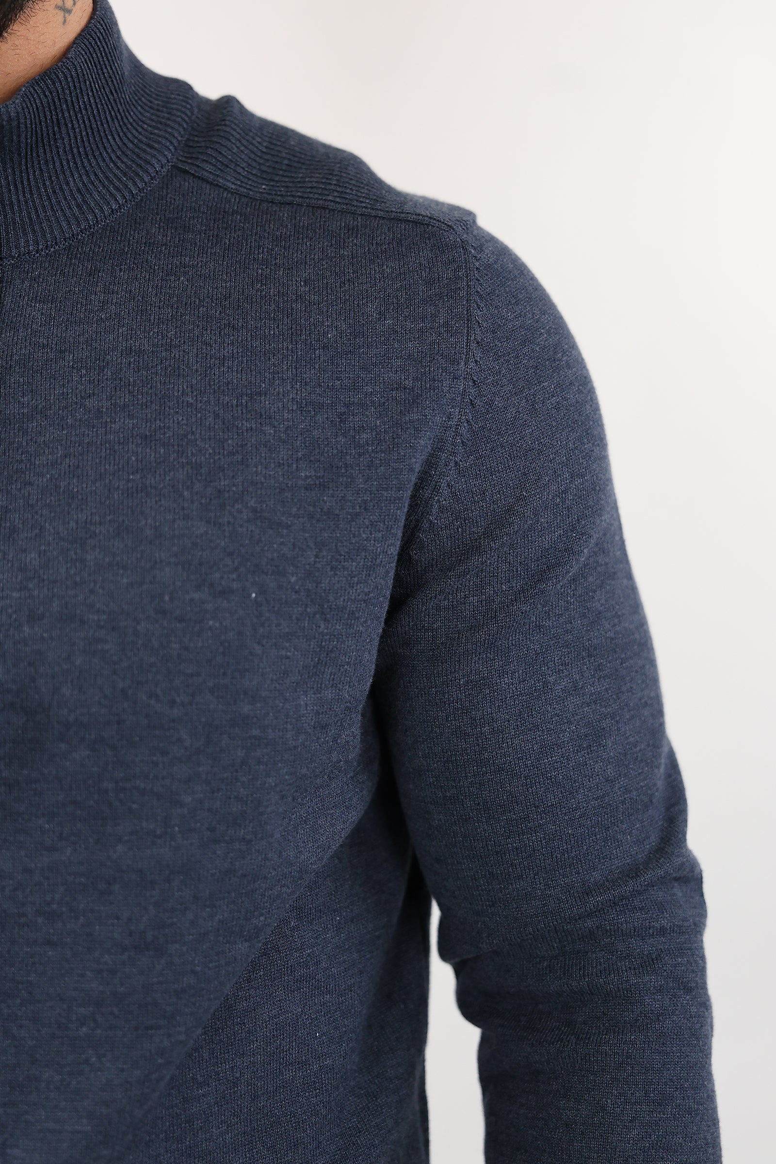 XHEMPER BUTTON UP MOCK