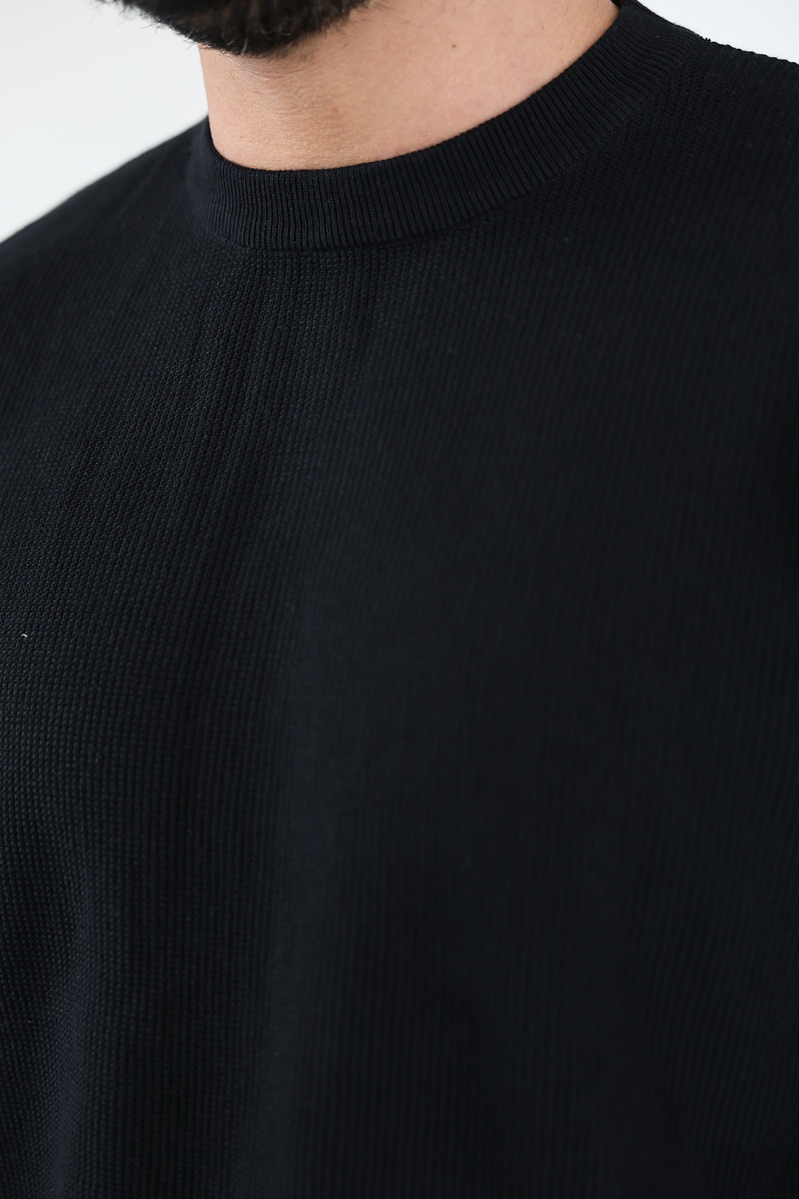 XHEMPER RIBBED CREWNECK