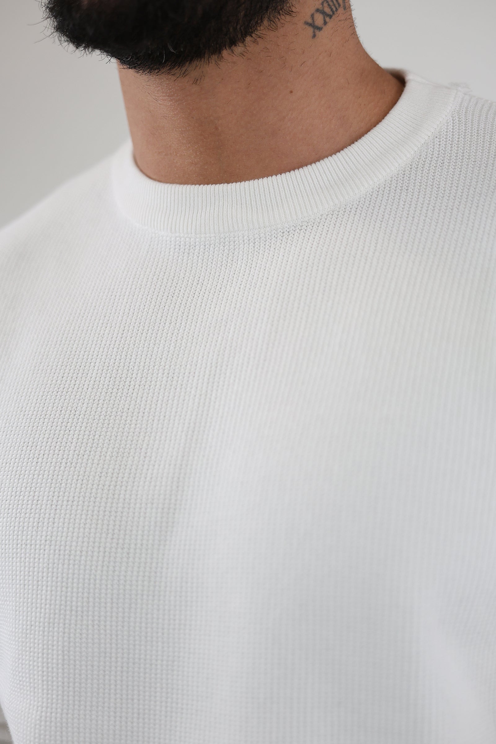 XHEMPER RIBBED CREWNECK