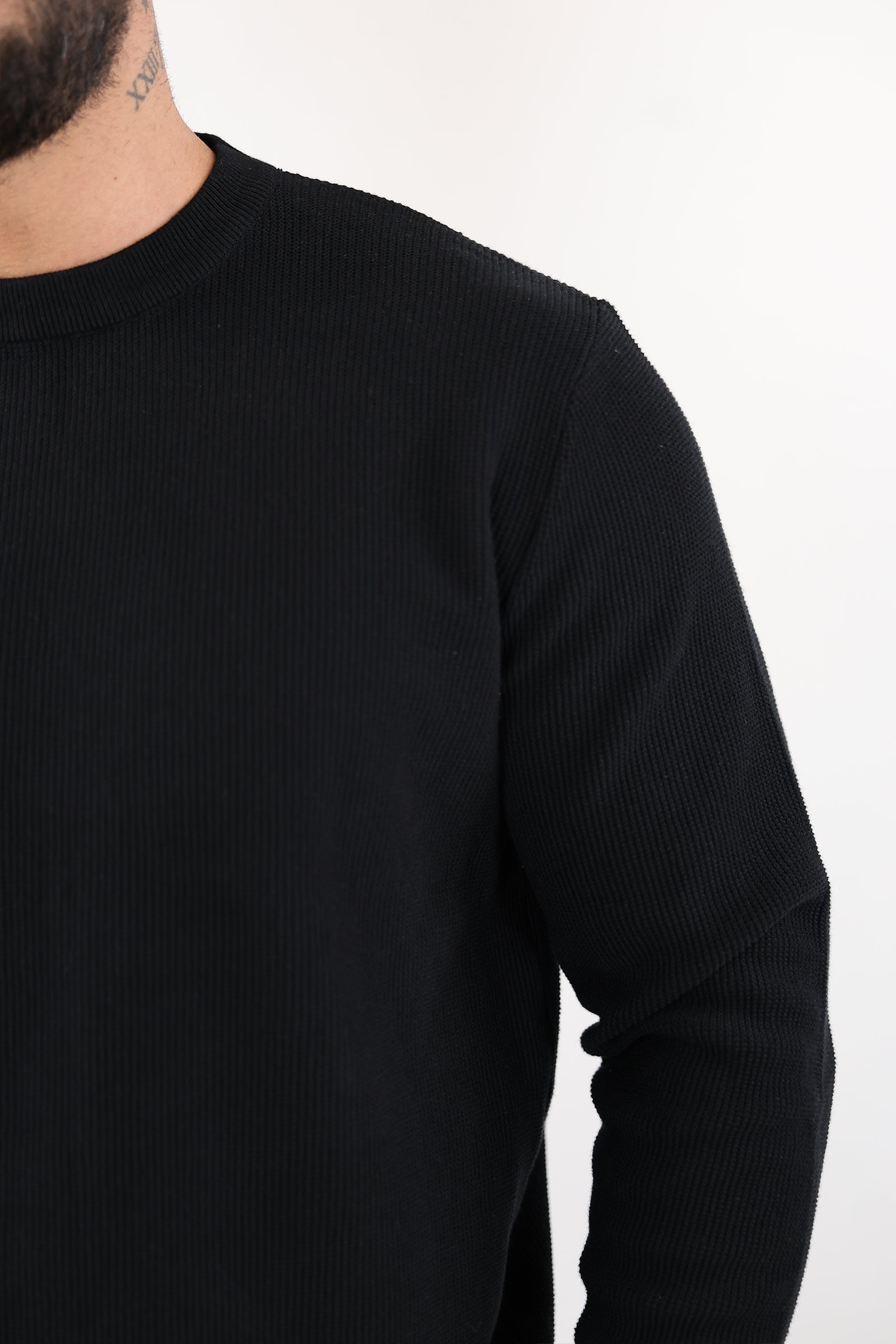 XHEMPER RIBBED CREWNECK