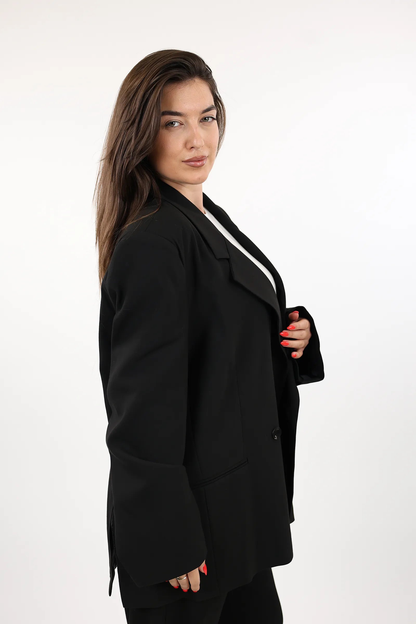 SAKO OVERSIZED LIGHT GREY