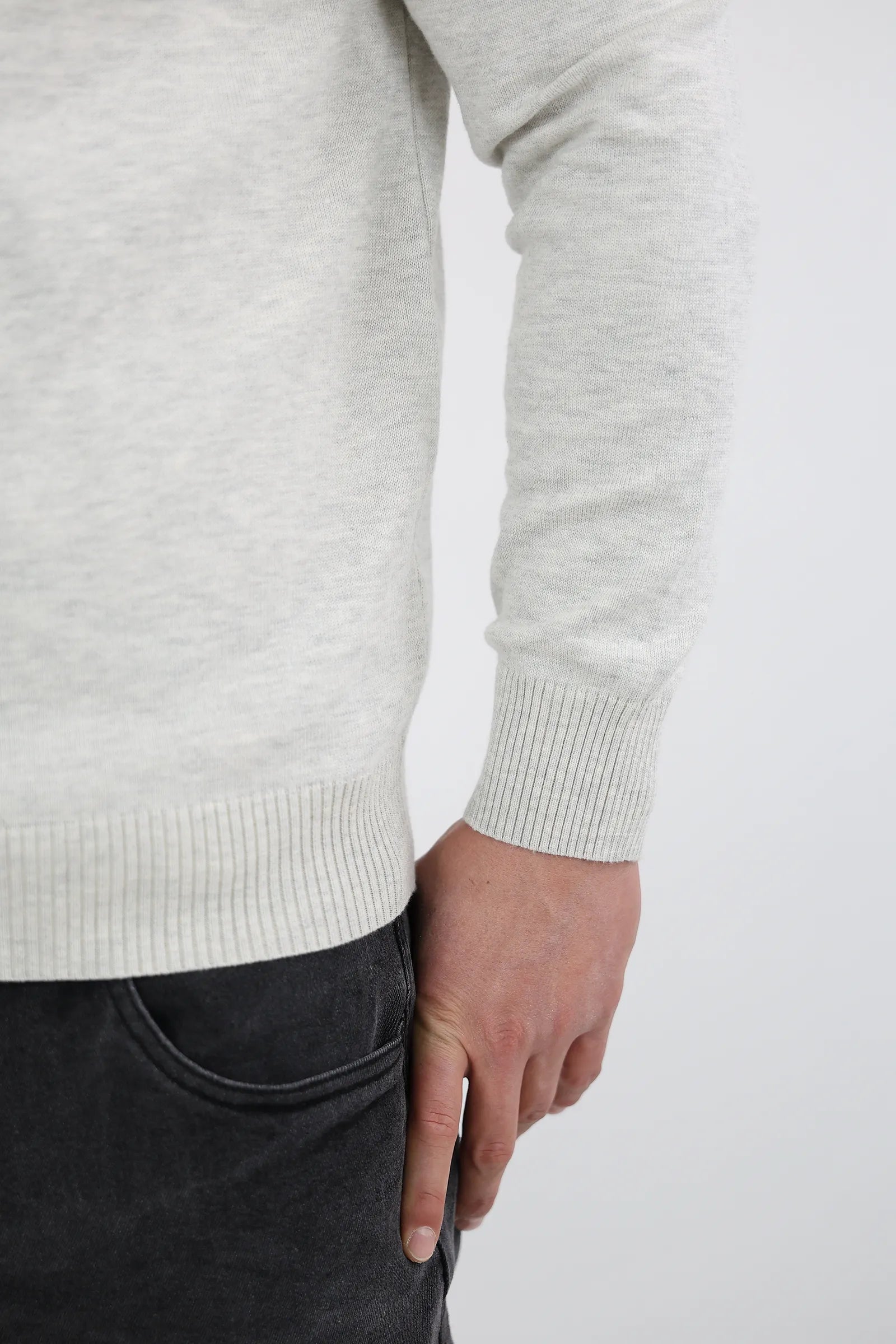 XHEMPER BUTTON UP MOCK