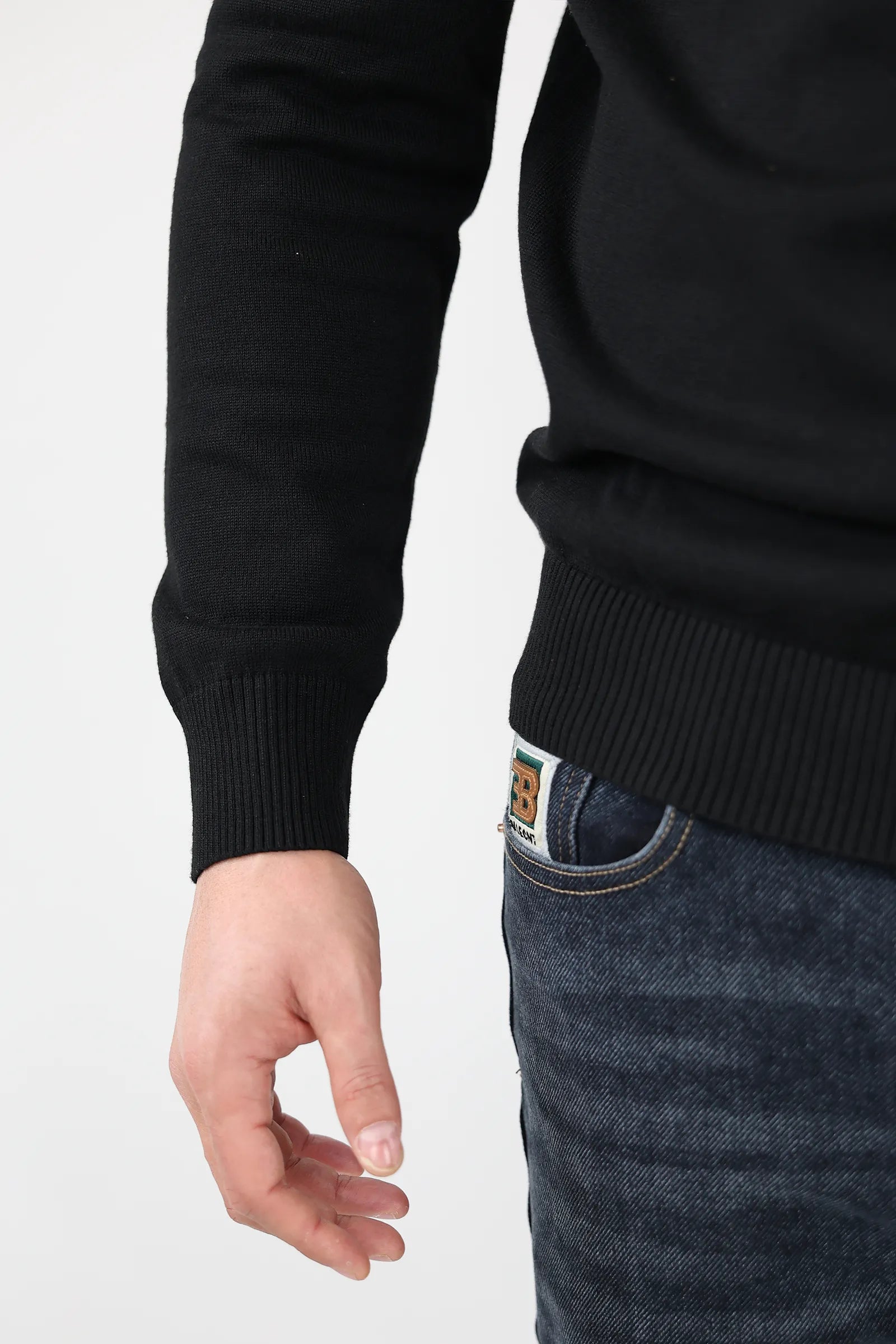 XHEMPER BUTTON UP MOCK