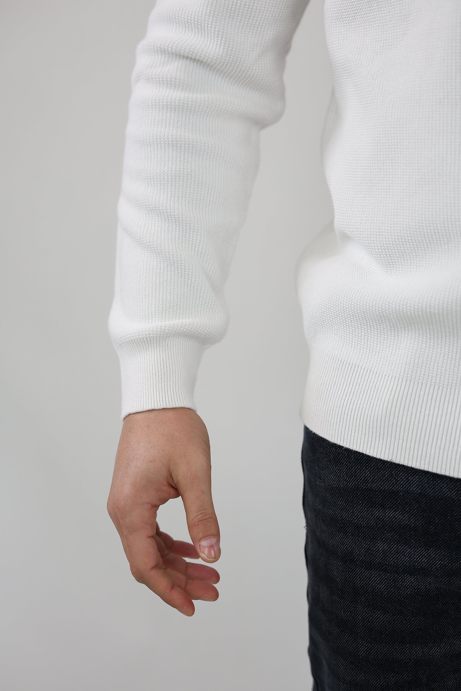 XHEMPER RIBBED CREWNECK