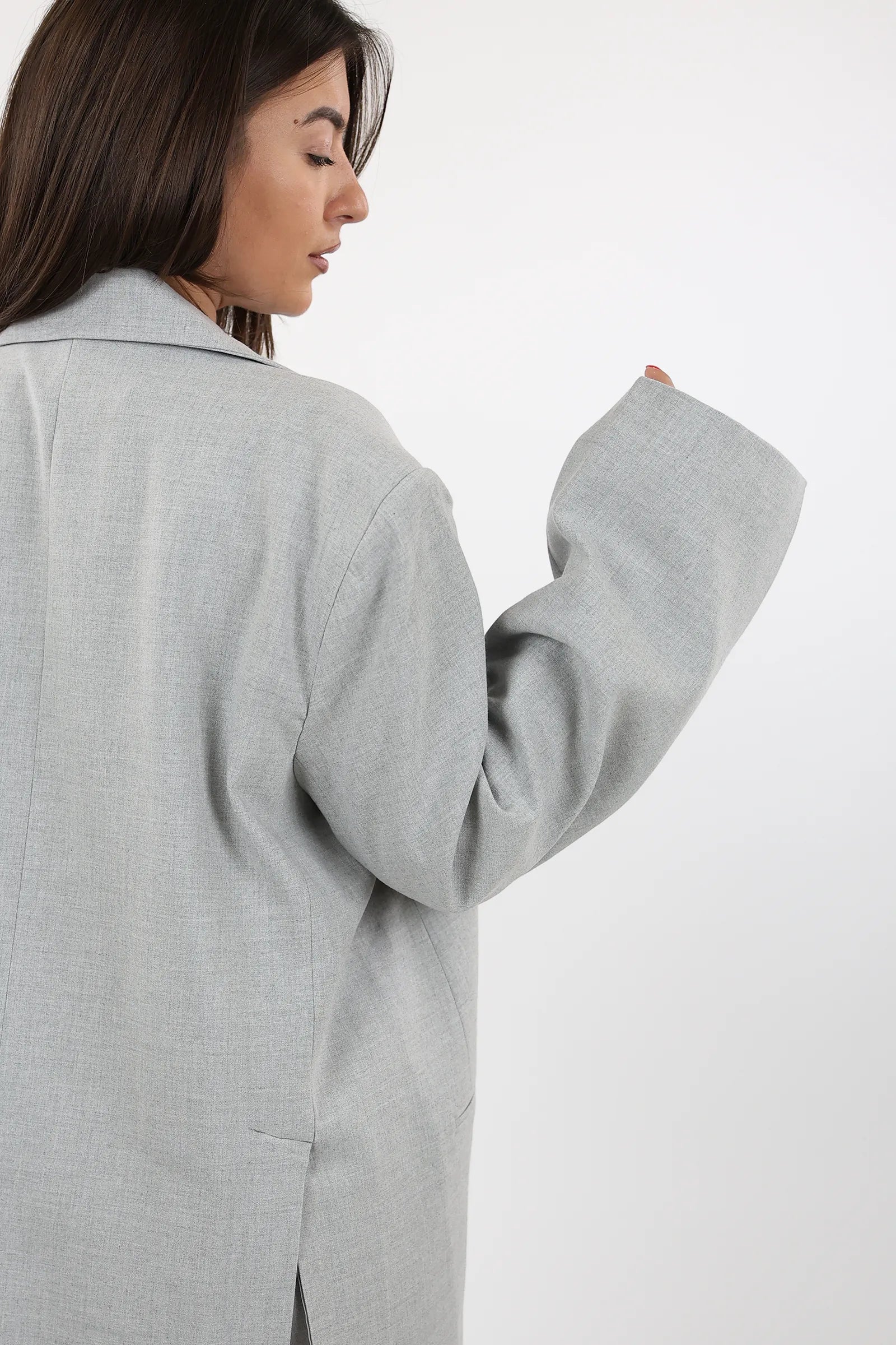SAKO OVERSIZED LIGHT GREY