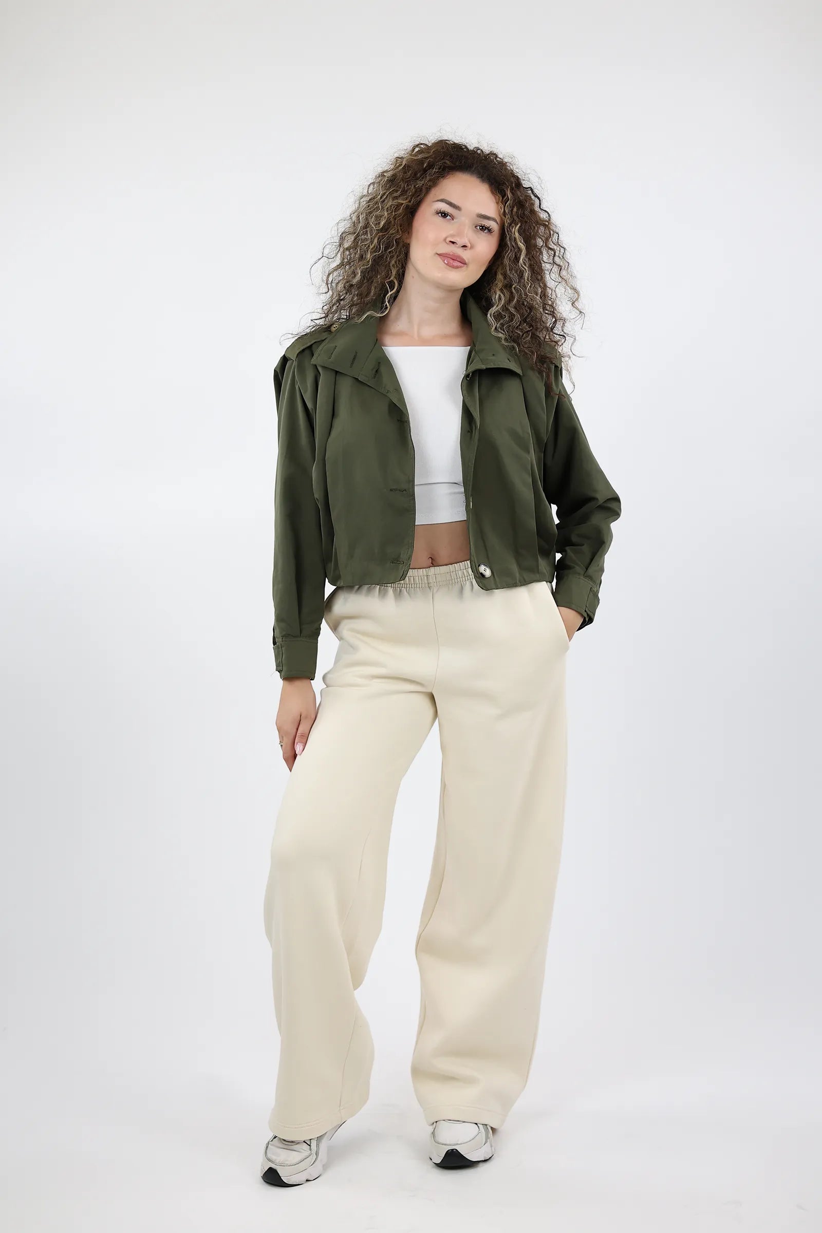 MANTIL OLIVE GREEN