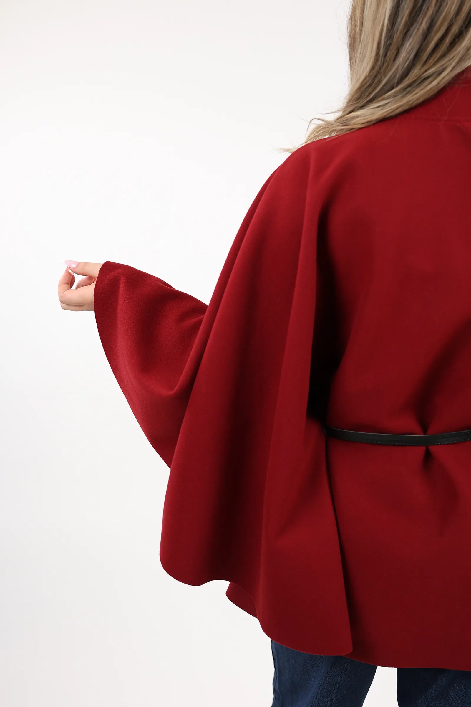 PALLTO BELTED PONCHO