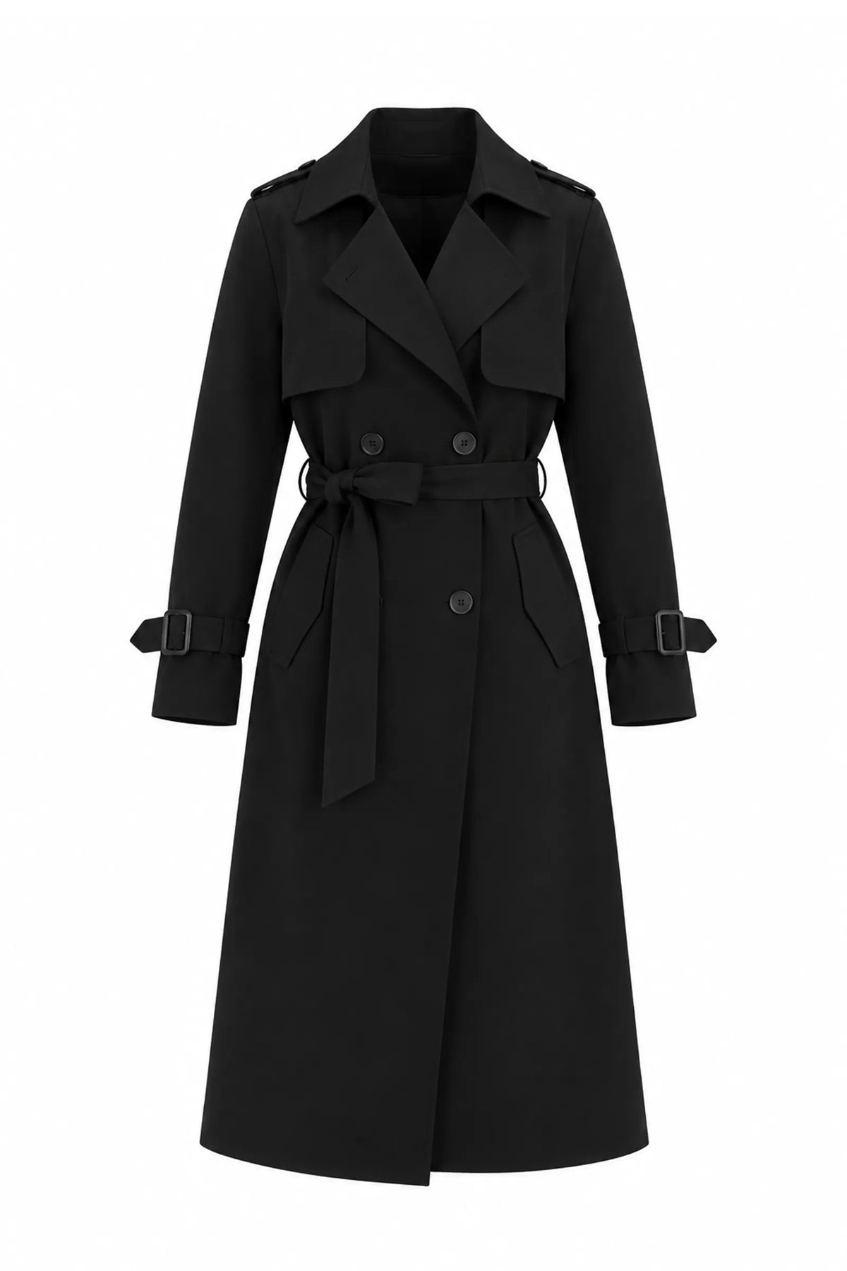 Mantil bellted trench