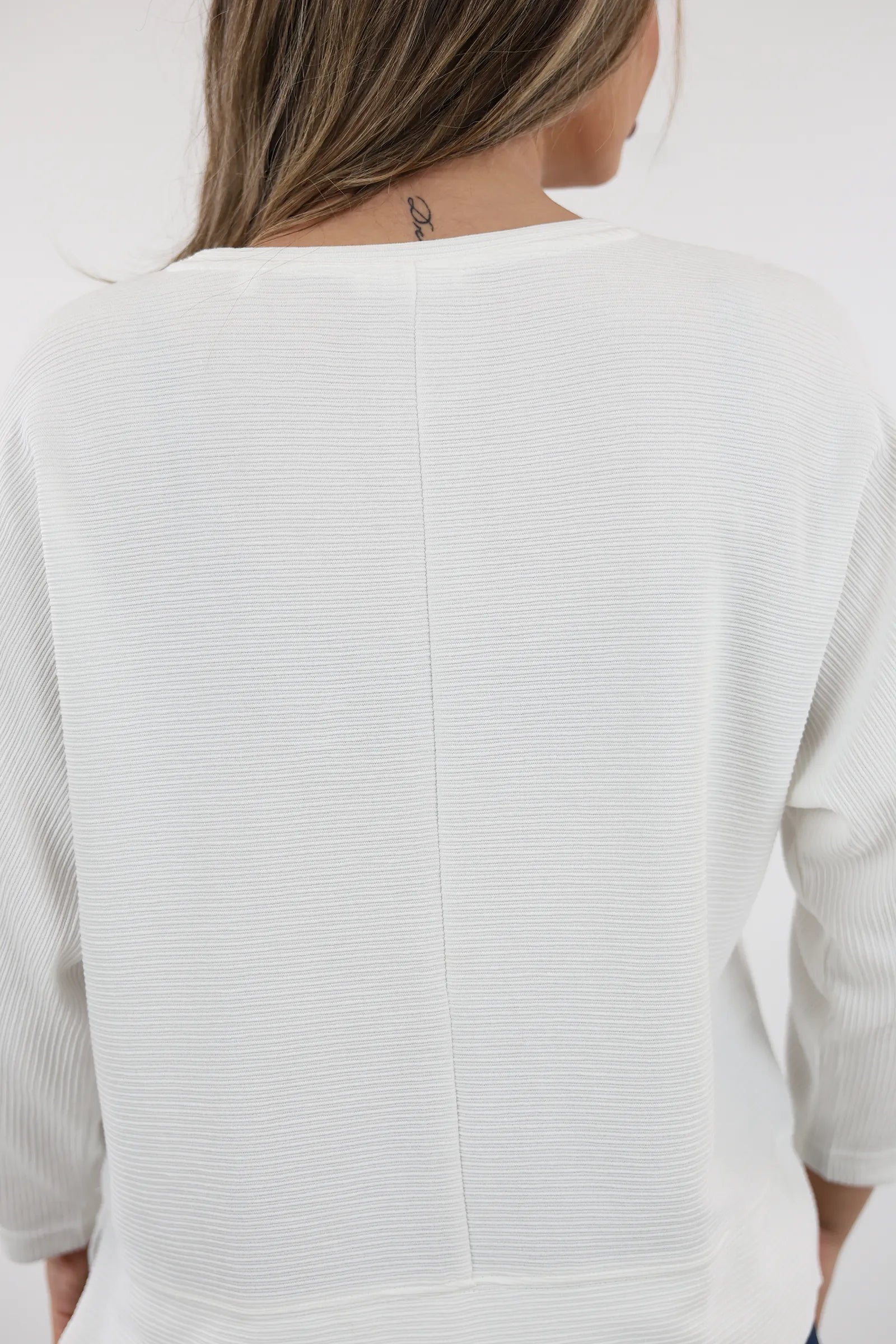 BLUZË WHITE DOLMAN