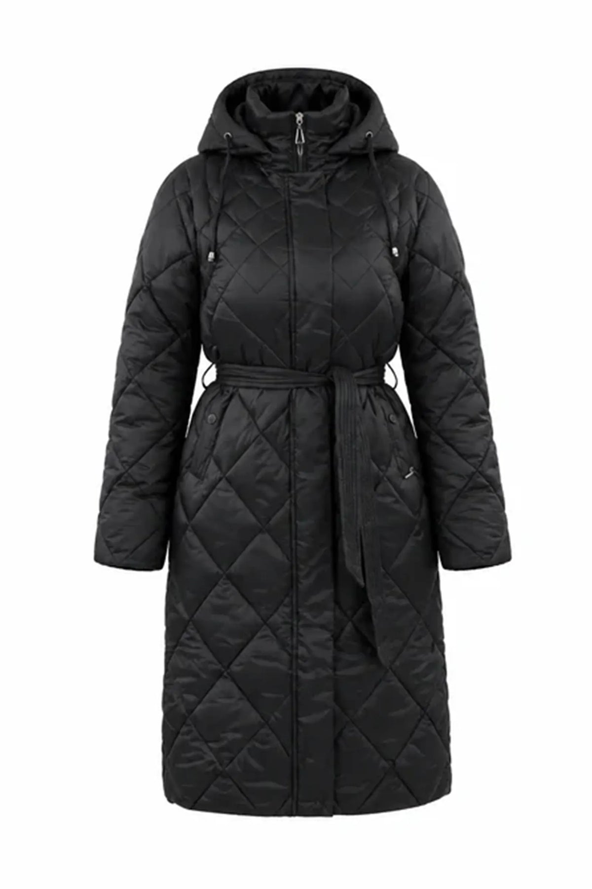 Jakne belted jacket