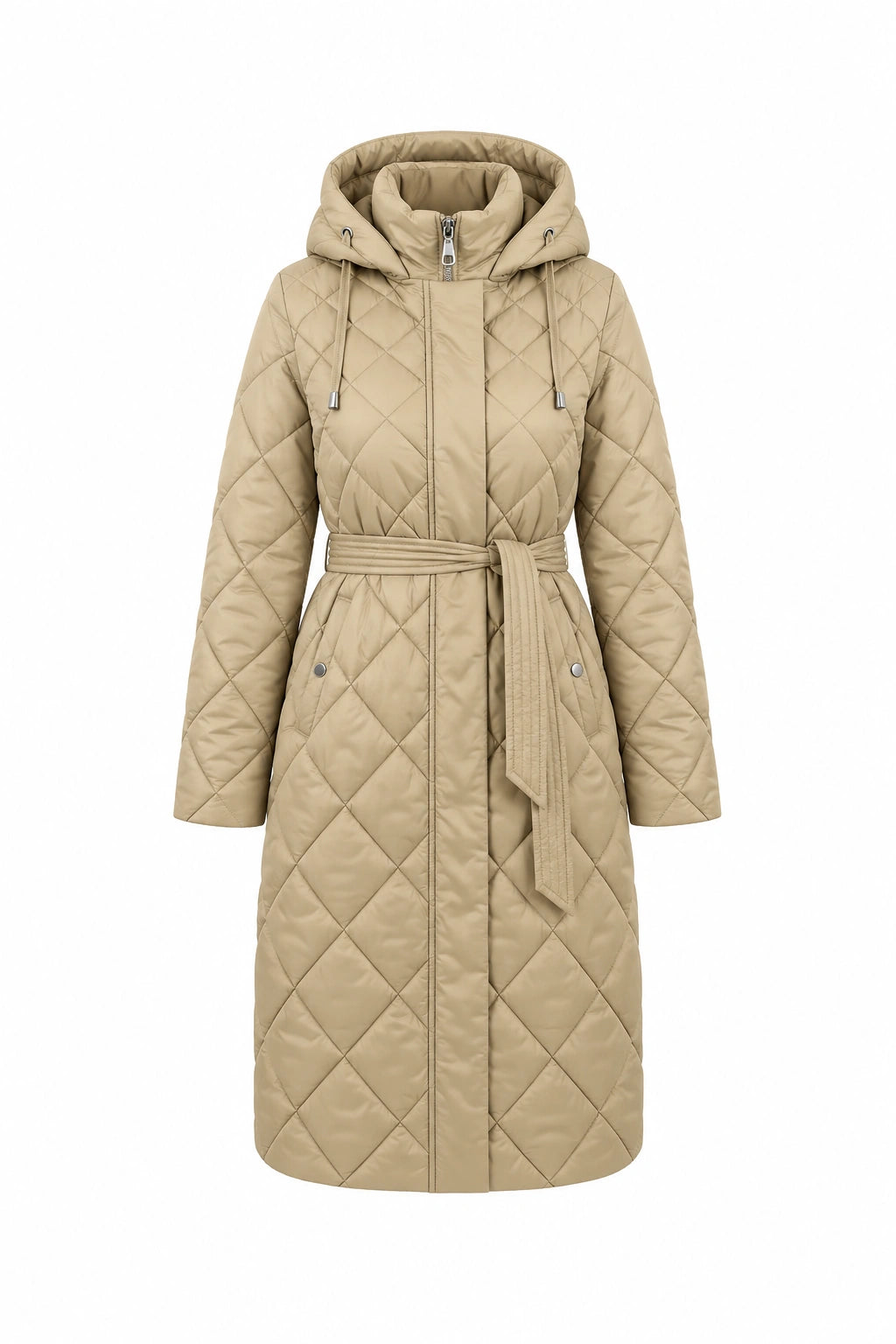 Jakne belted jacket