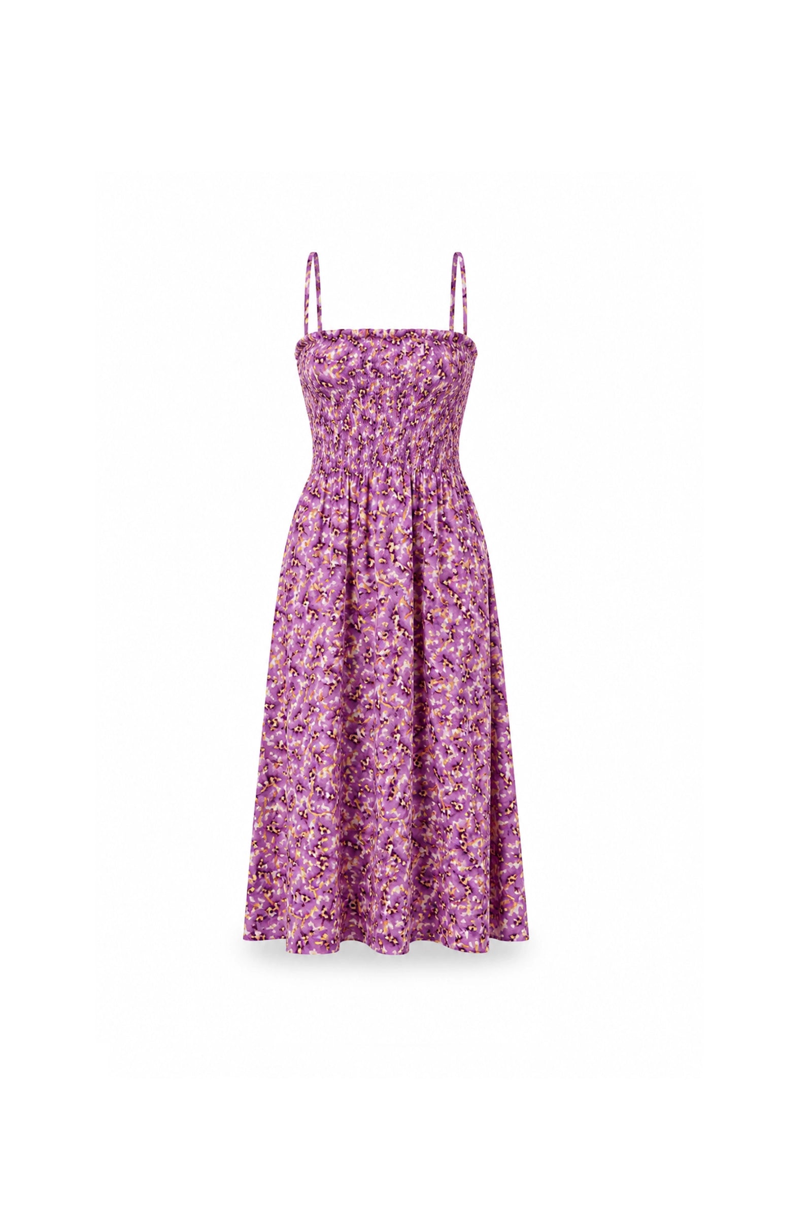 Fustan purple floral