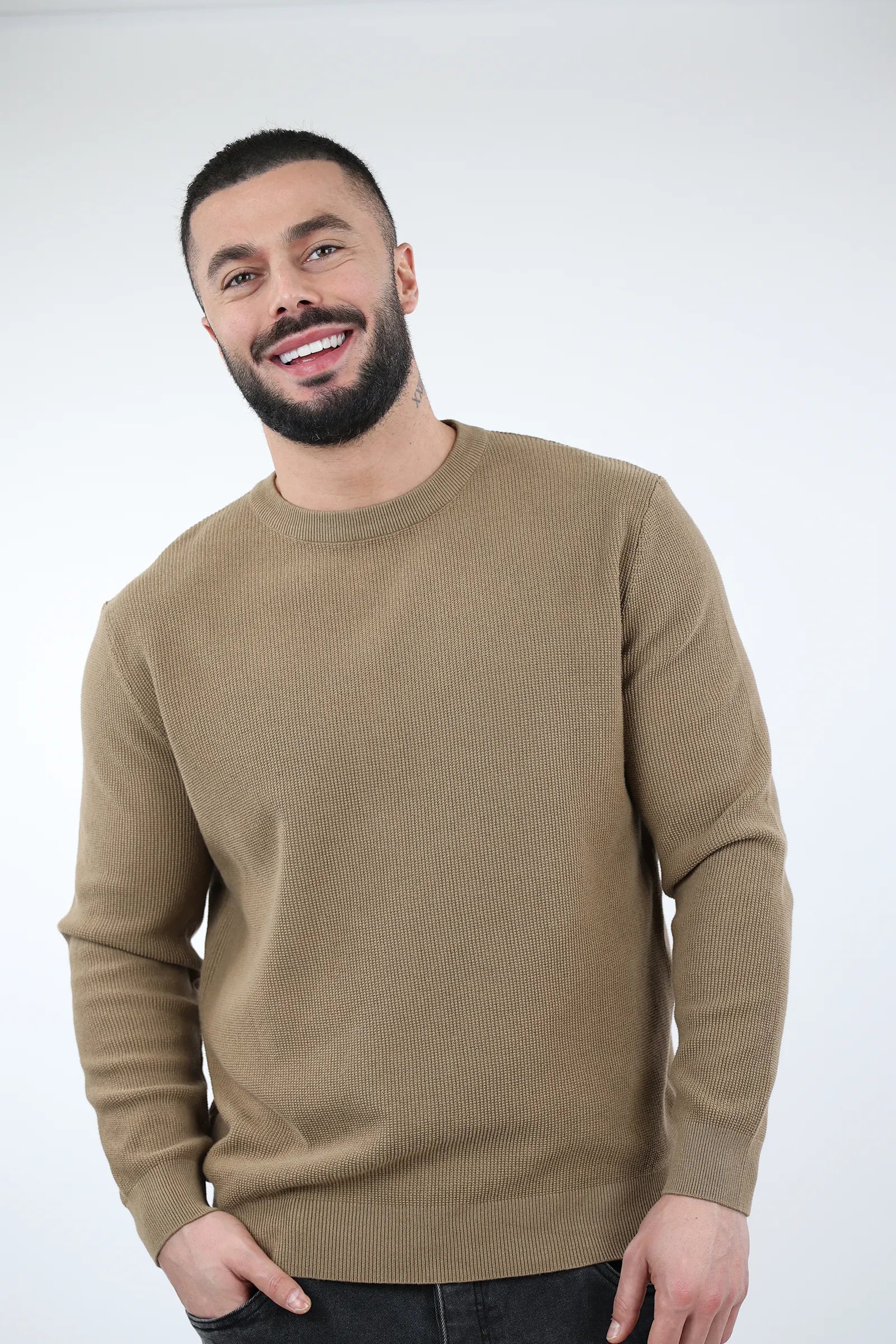 Xhemper ribbed crewneck