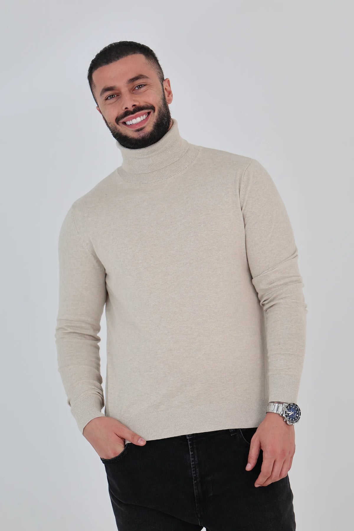 Rrollke classic roll neck