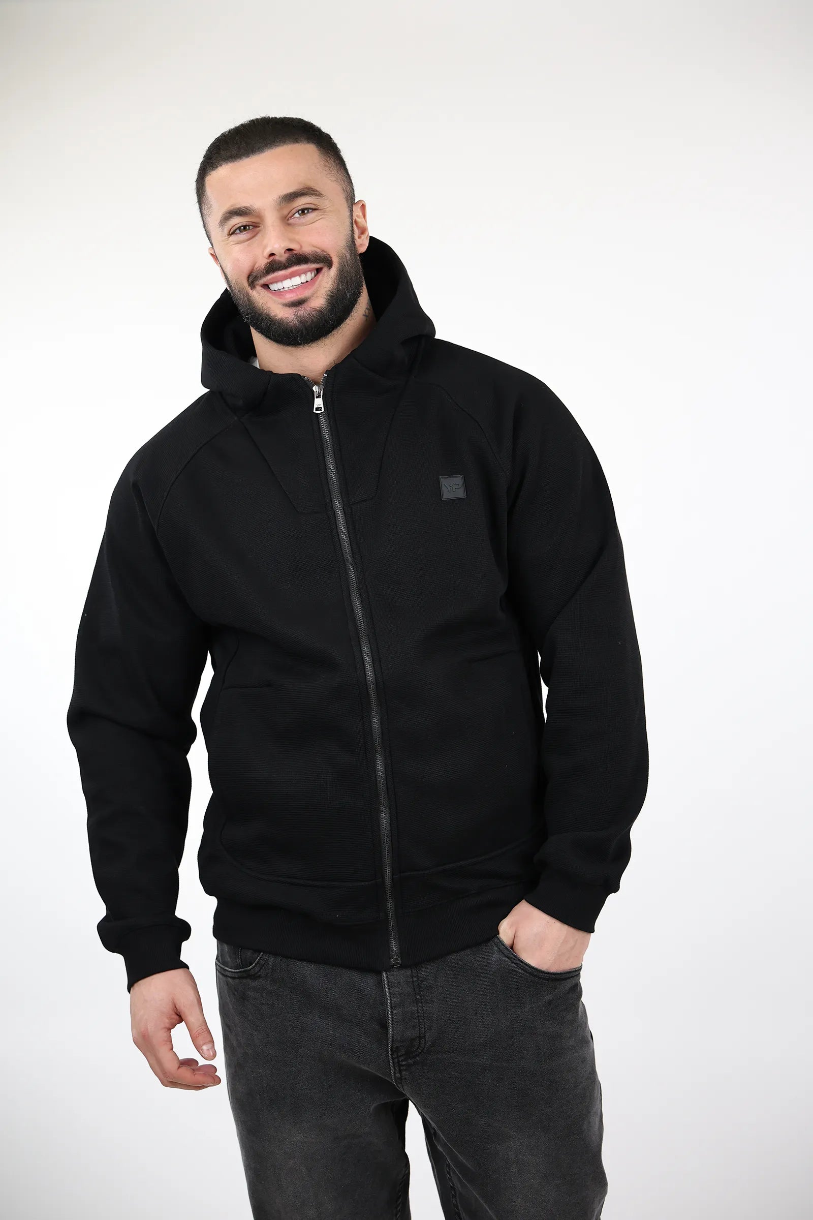 DUKS Zippered hoodie