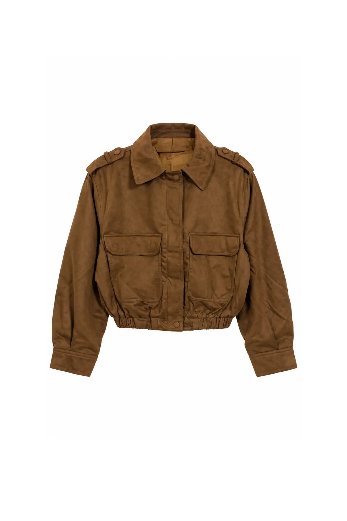 Jakne brown suede