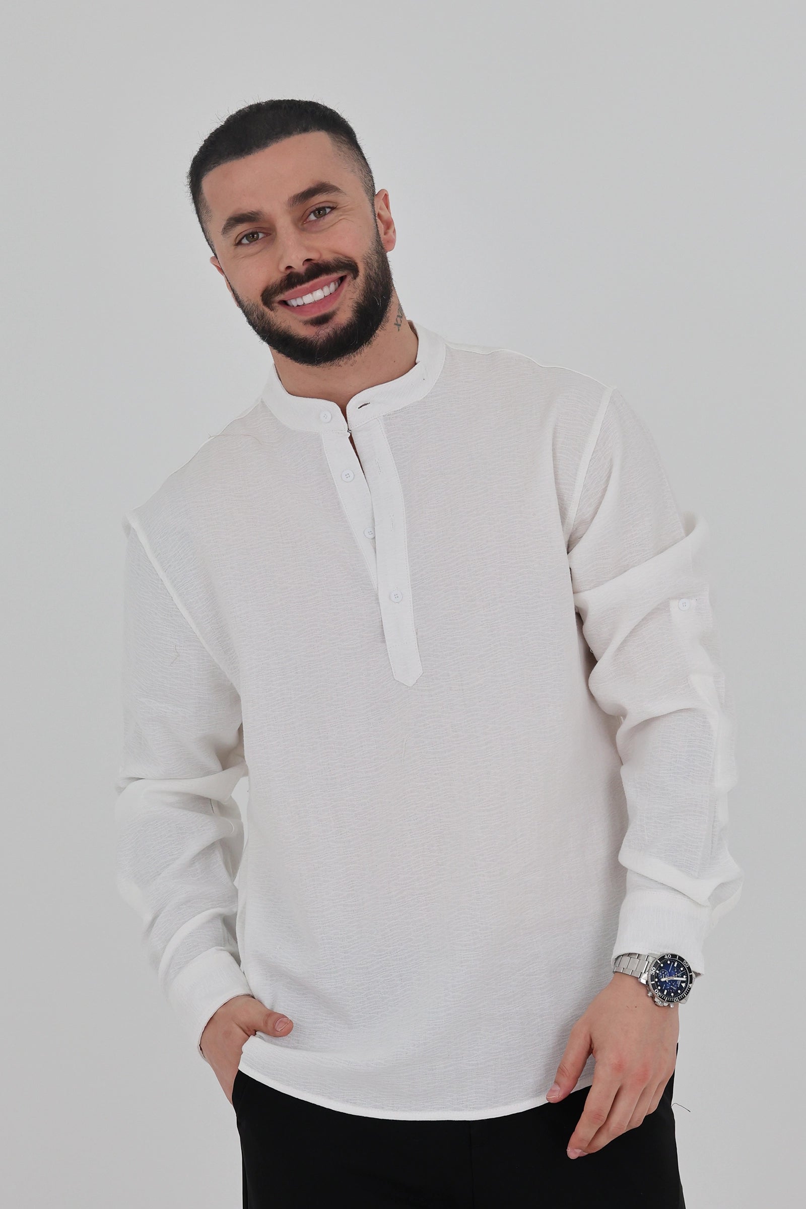 Kemishe half button