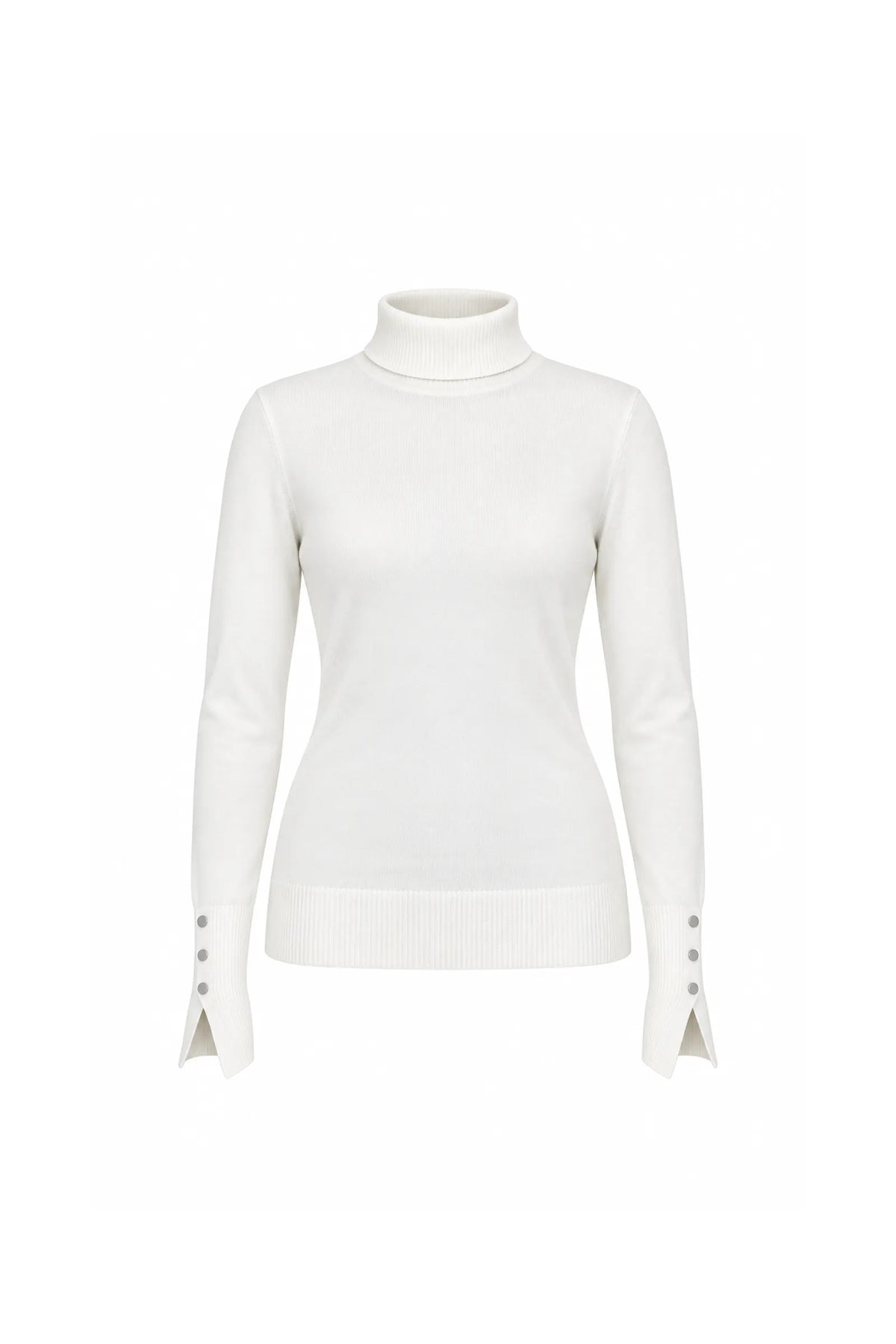 Rrollke mock neck top