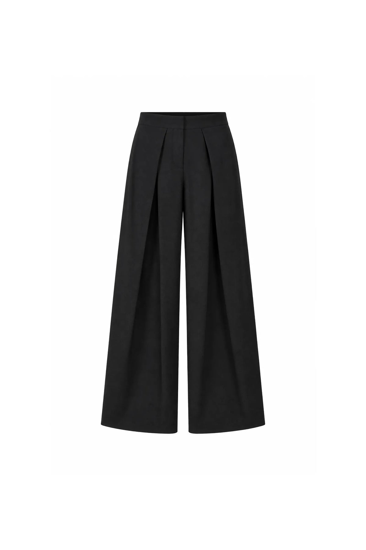 Pantallona deep front pleats