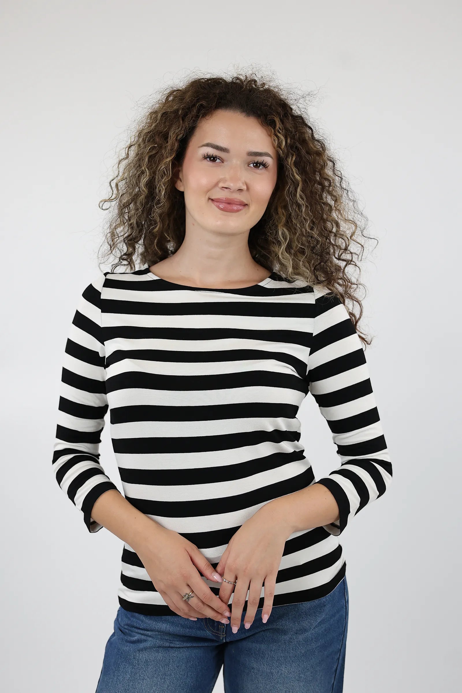 BLUZË COFFEE STRIPE