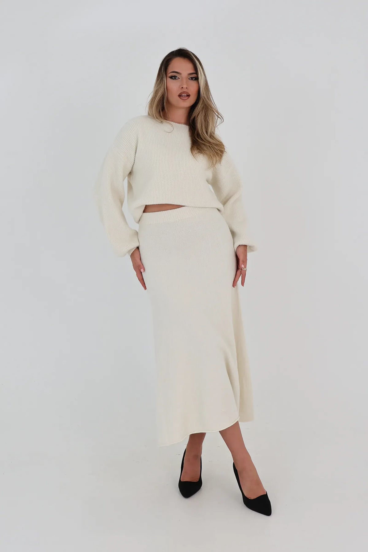 Fund  two-piece knit
