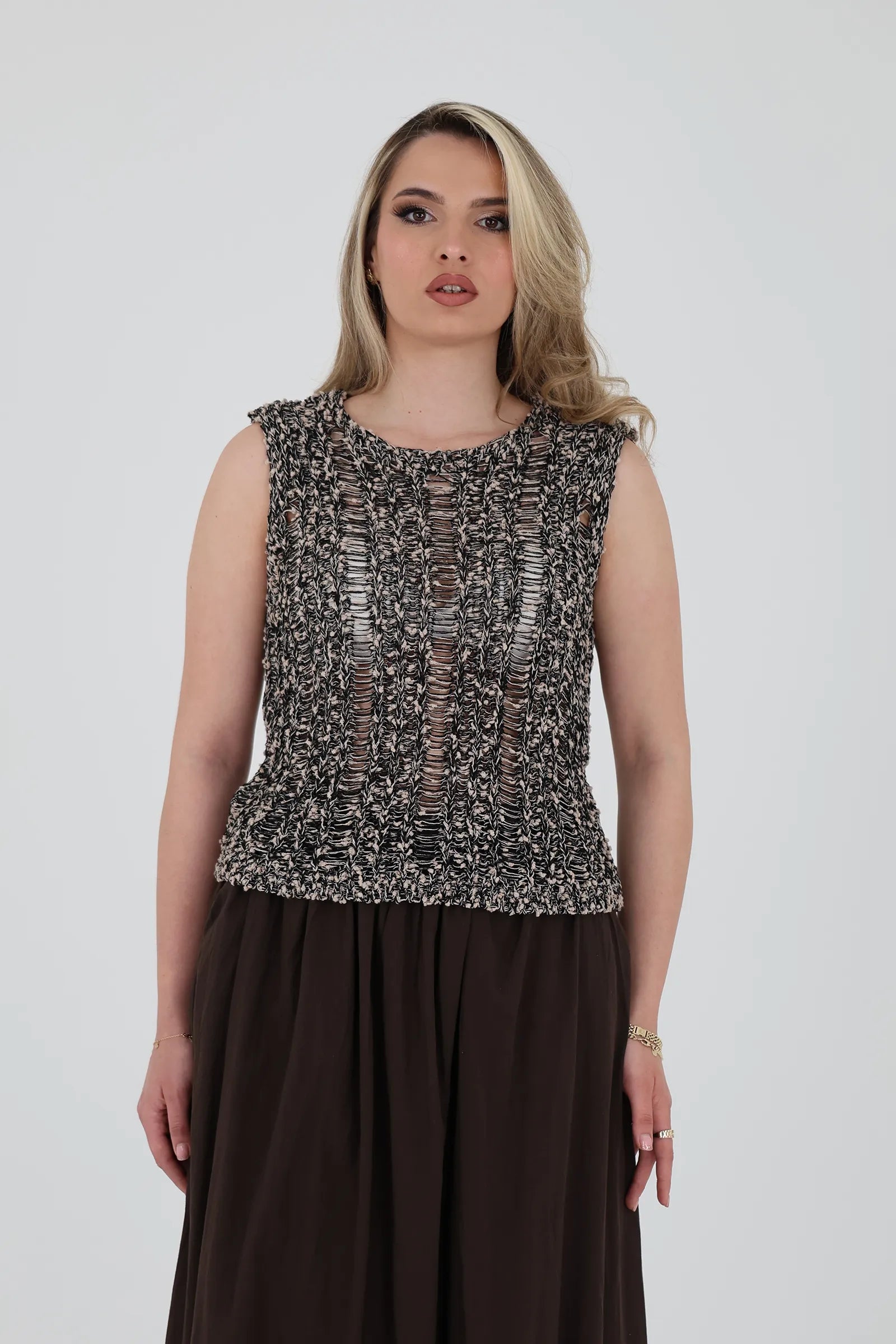 Maice knit sleeveless