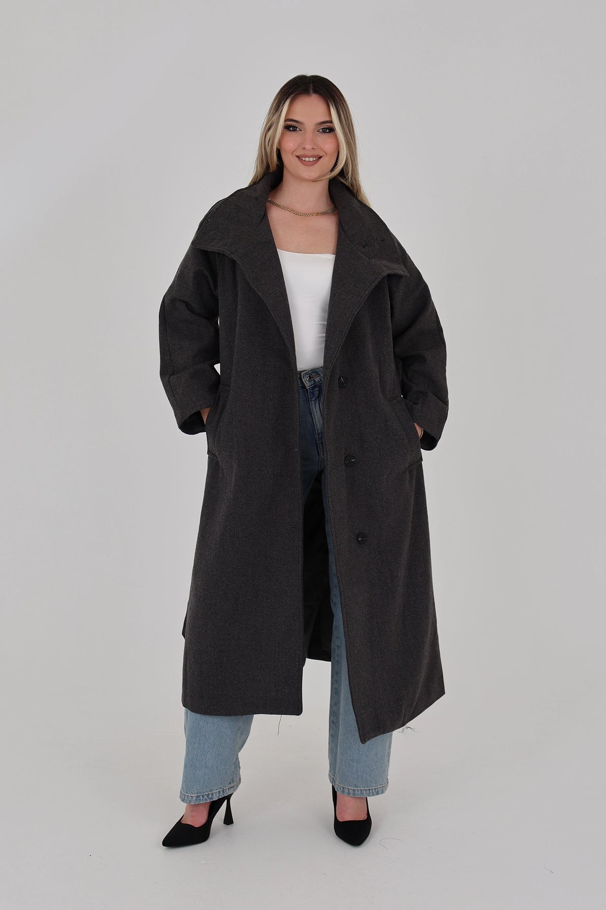 Pallto oversized wide