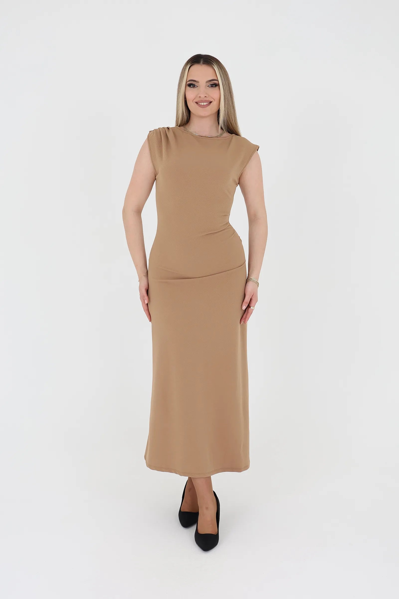 Fustan one shoulder