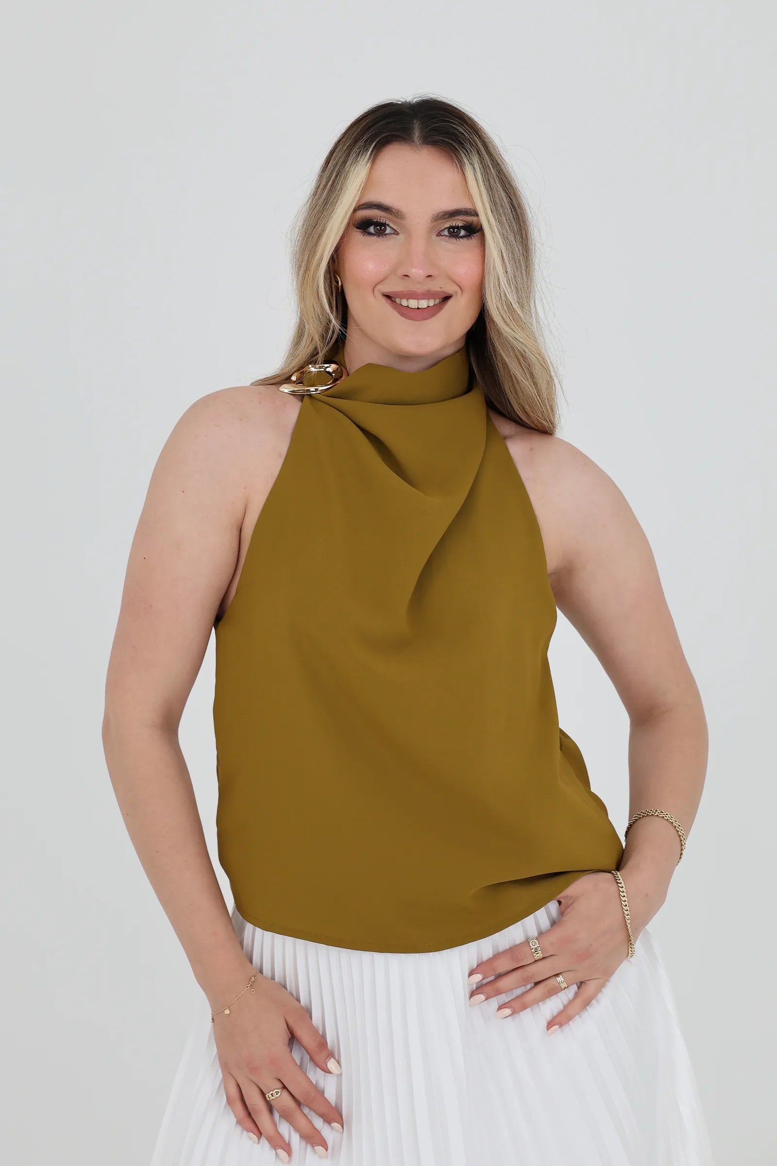 Maice olive gold touch