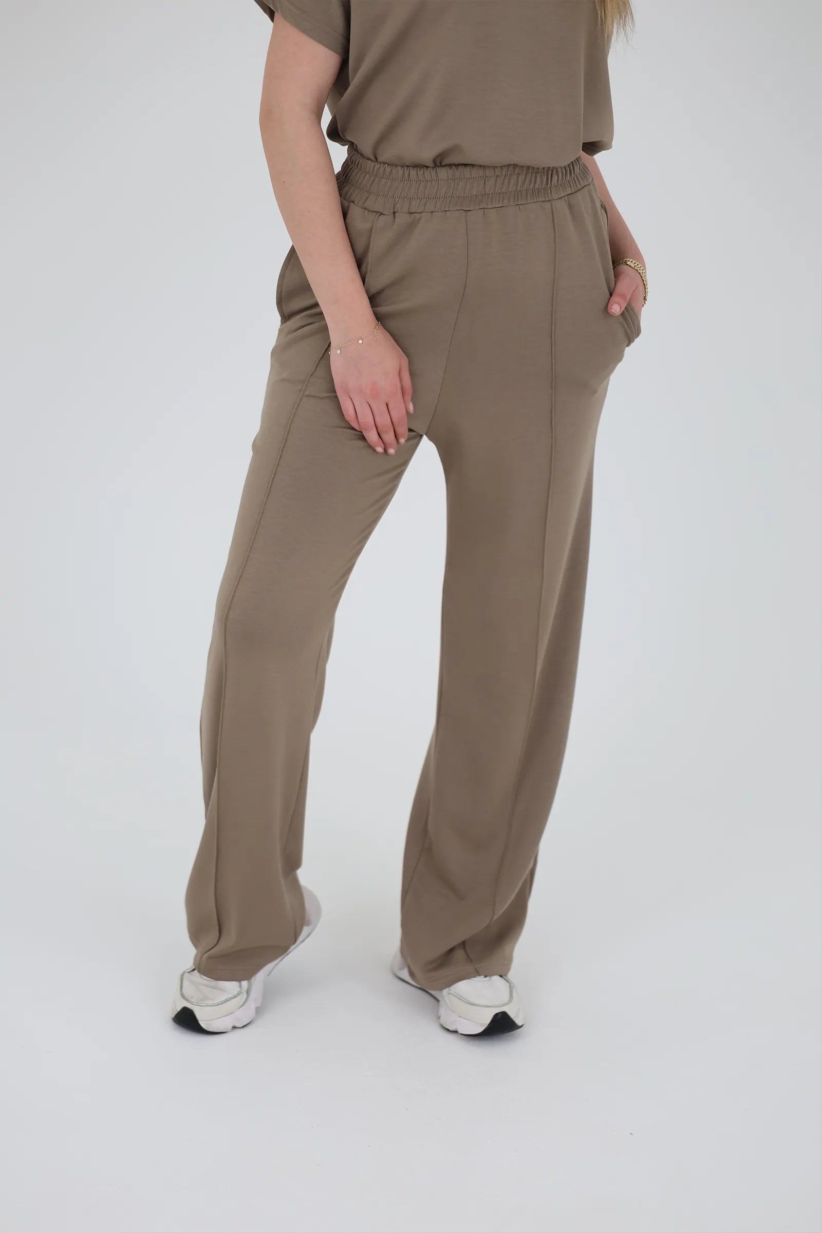 Trenerka wide leg joggers