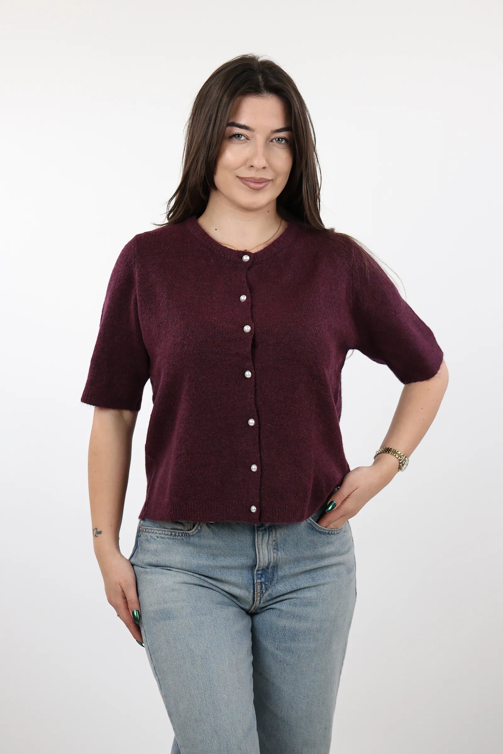 MAICË Button-Down Top