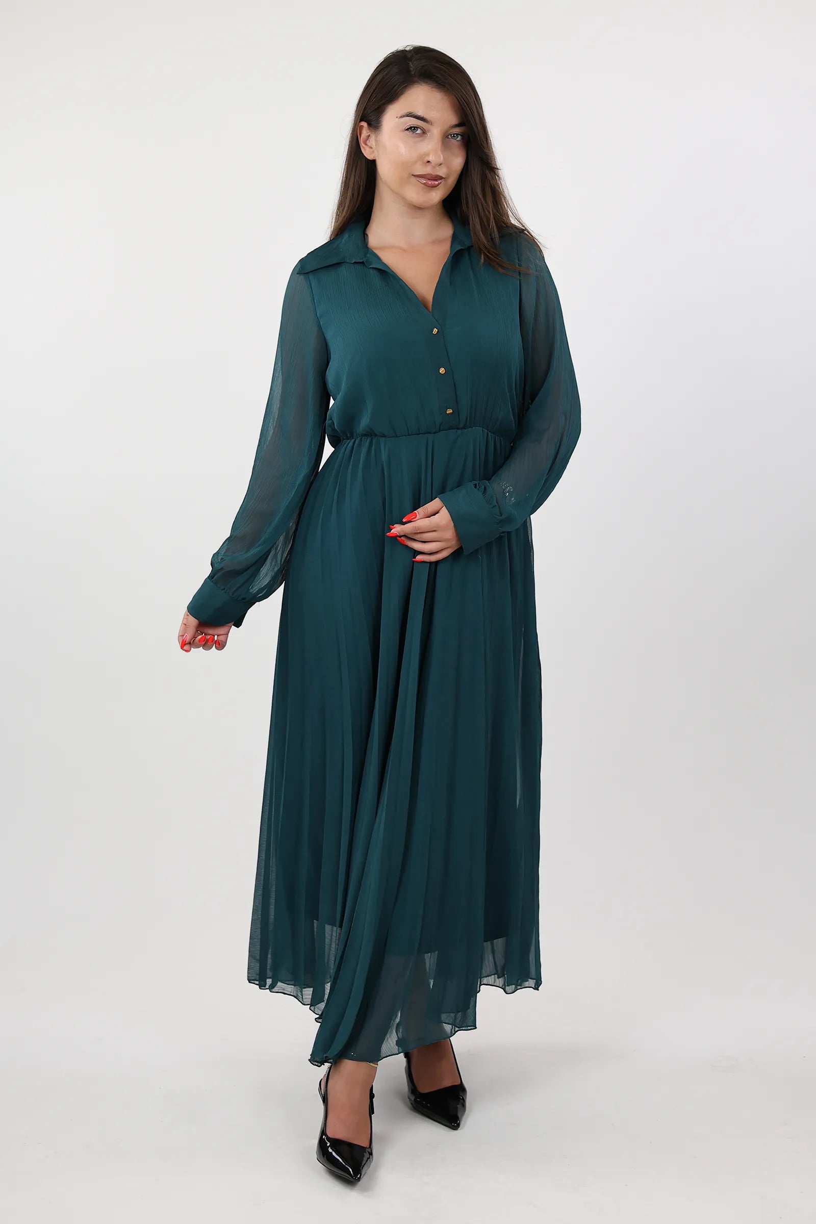 FUSTAN PUFF BELTED