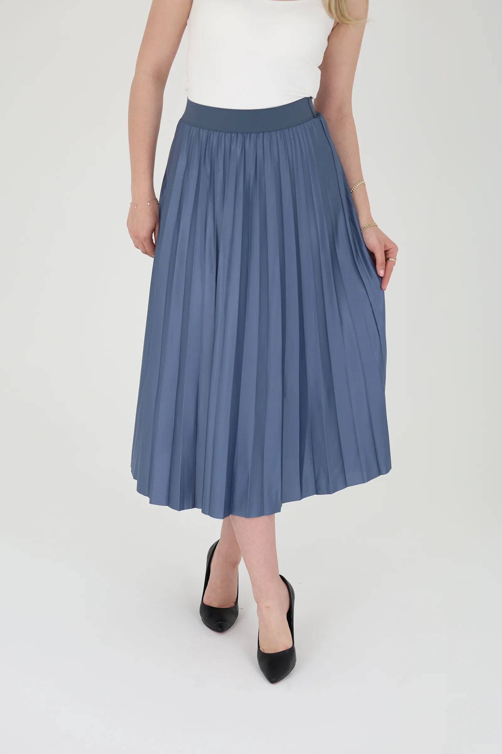 Fund pleated chiffon