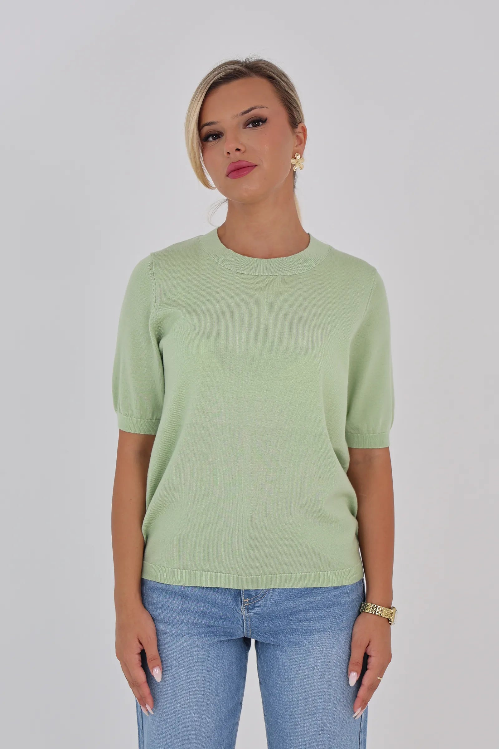 Maice knit tee
