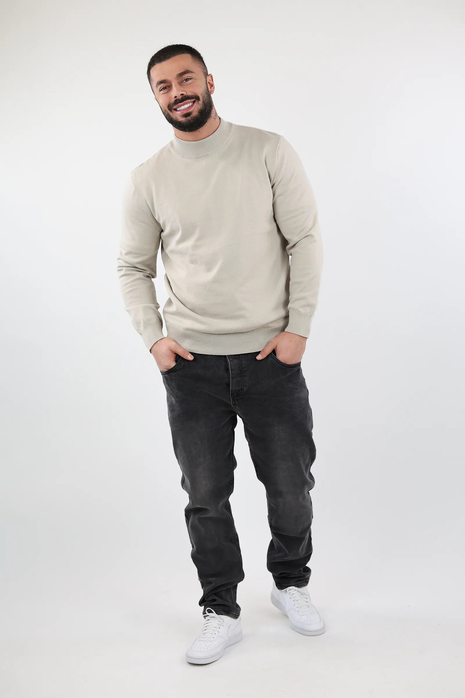 XHEMPER MOCK NECK