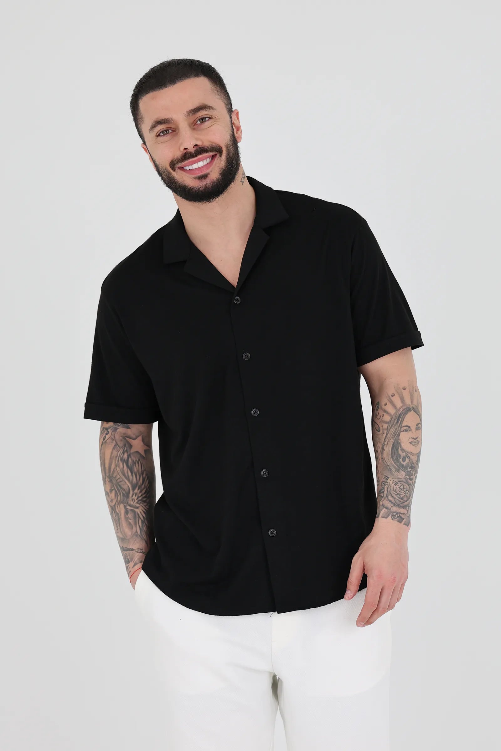 Kemishe knit short sleeve