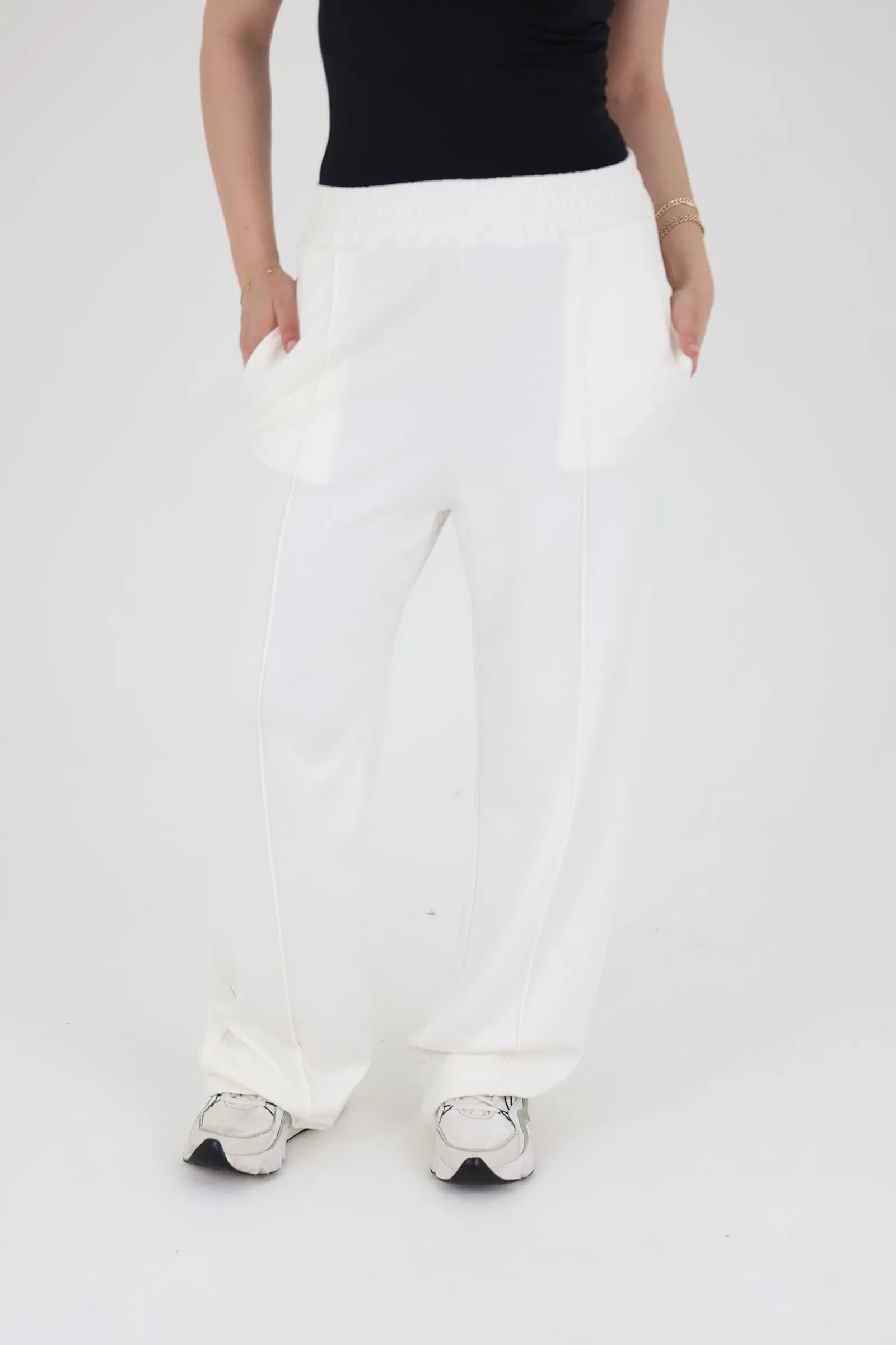 Trenerka wide leg joggers