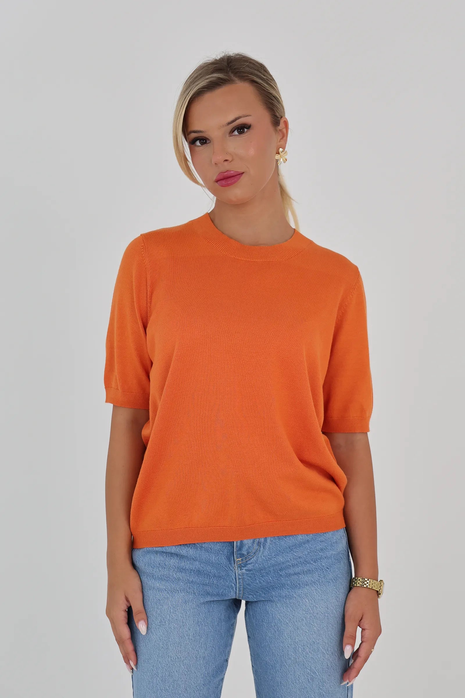 Maice knit tee