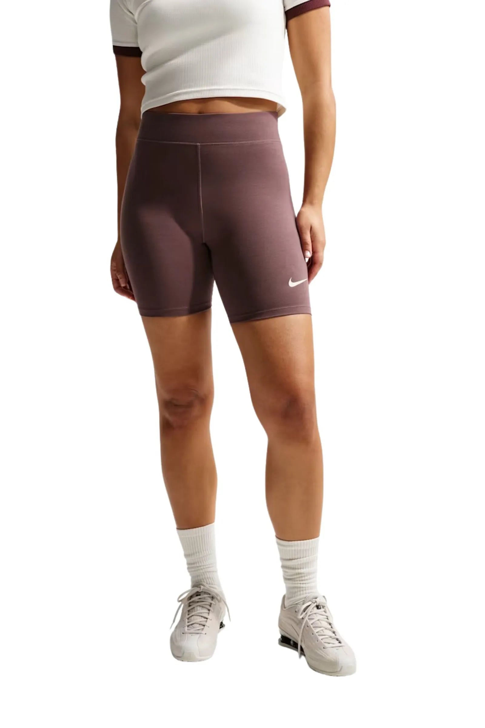 Hellanke nike sportswear classic women's high-waisted biker shorts DV7797-502