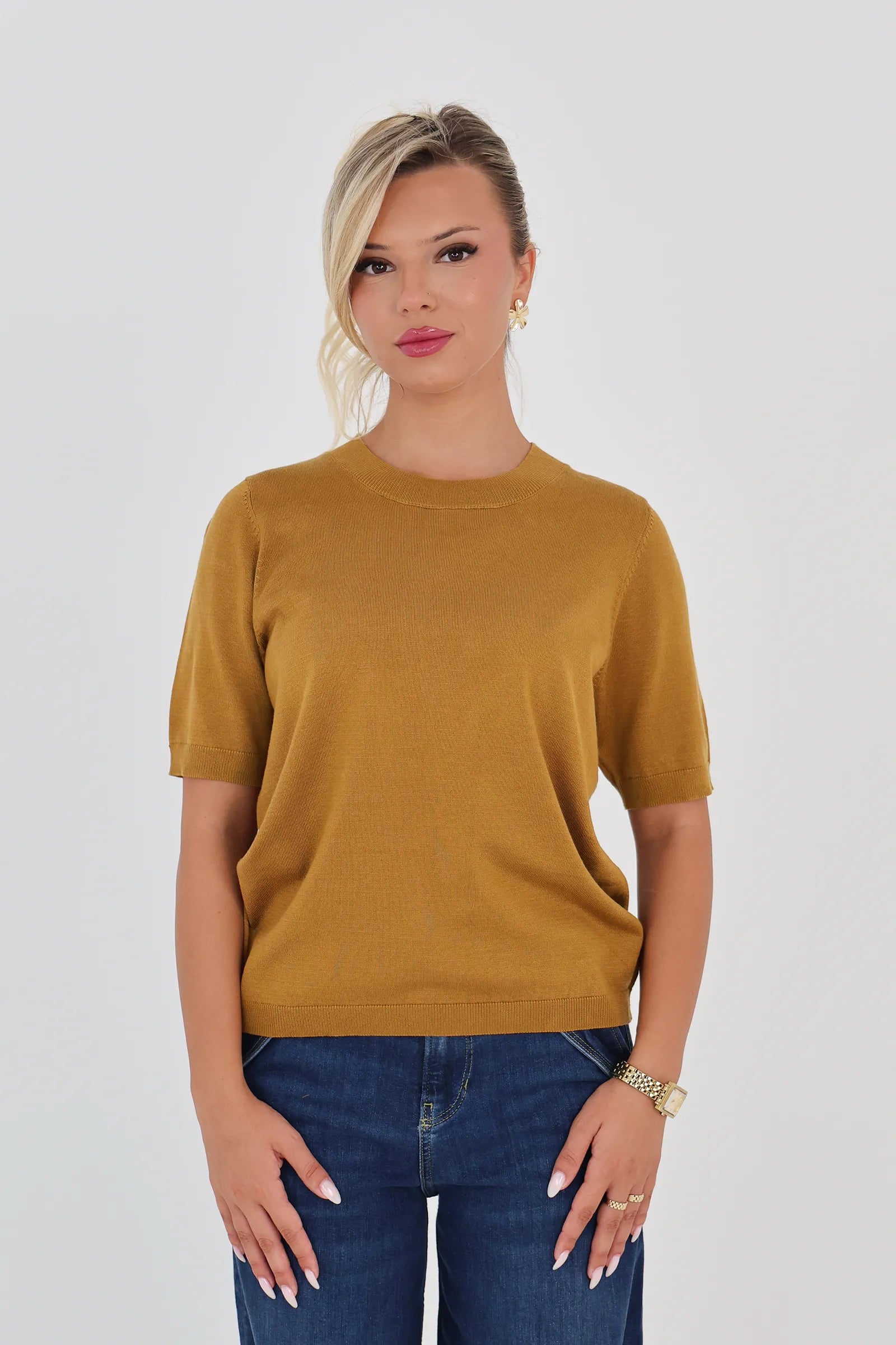 Maice knit tee