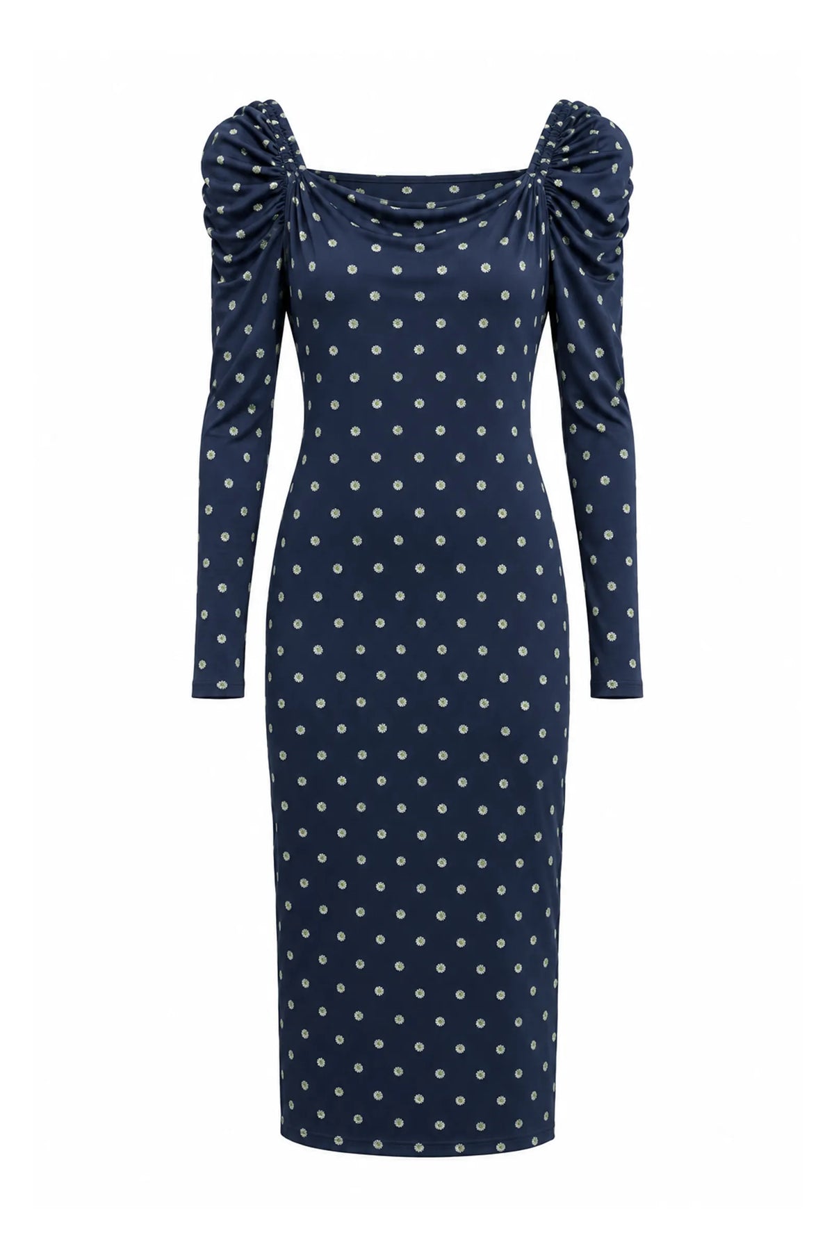 Fustan dot midi